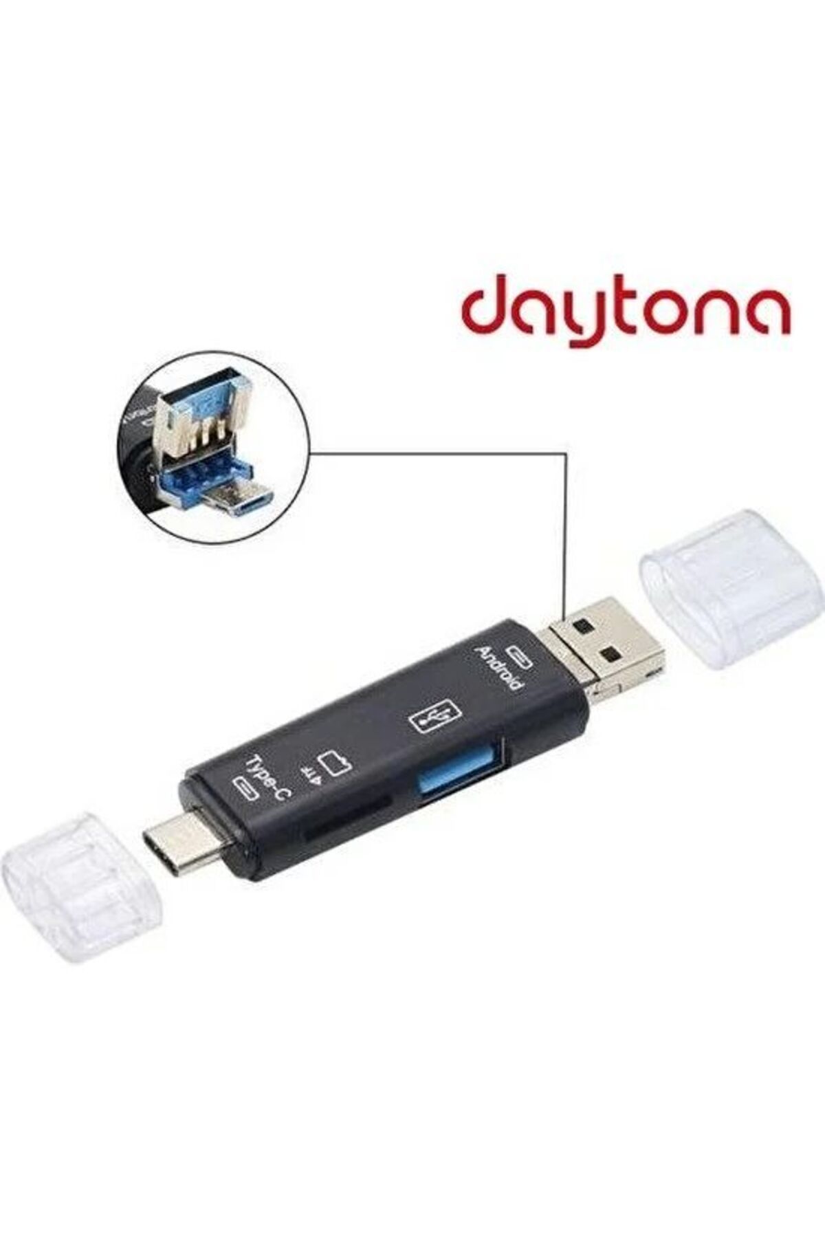 Daytona A5068 3'lü Otg KartOk.tip-c/mıcro Usb...