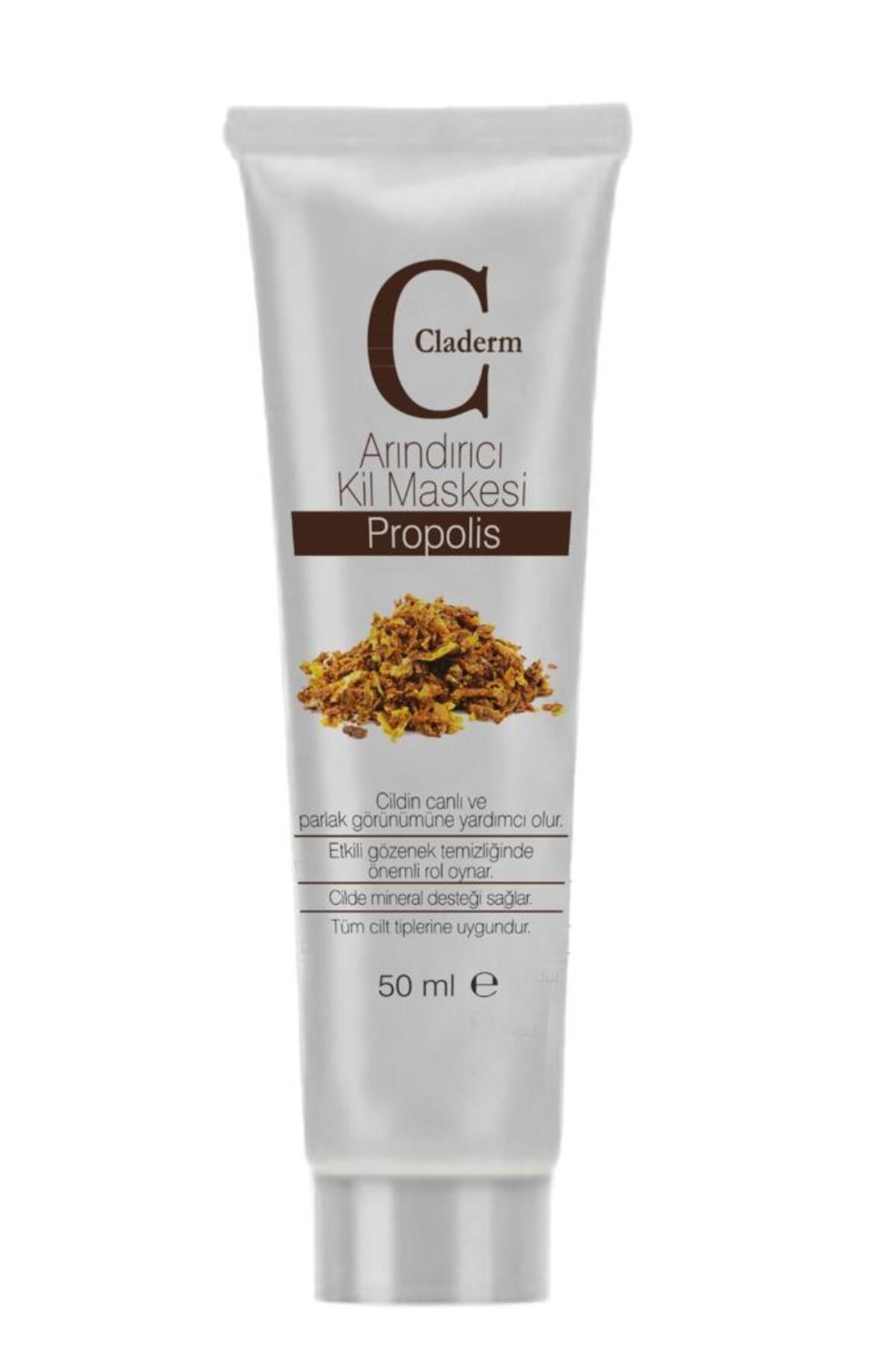 Claderm50 ml Kil Maskesi –Propolis