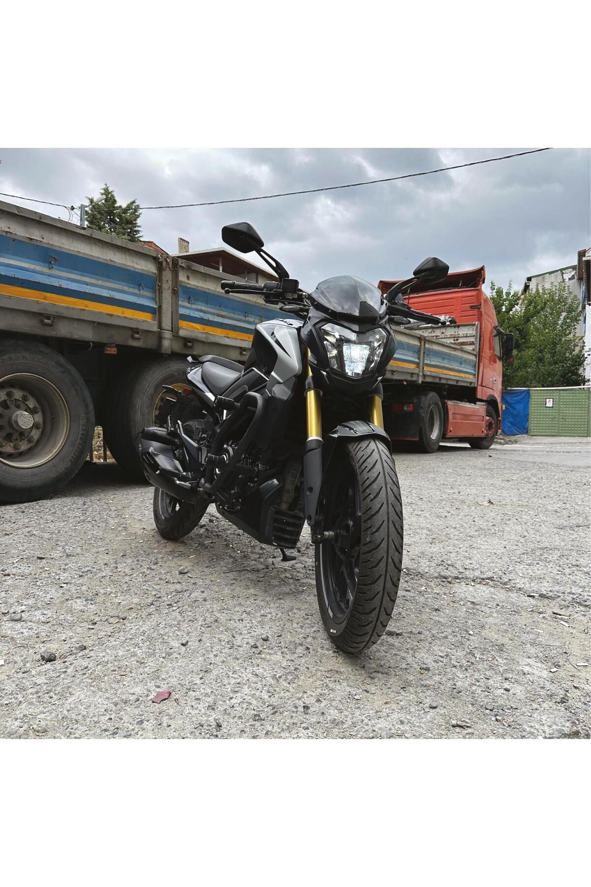 Motiker Bajaj DominarAmortisör Gold Kaplama S...