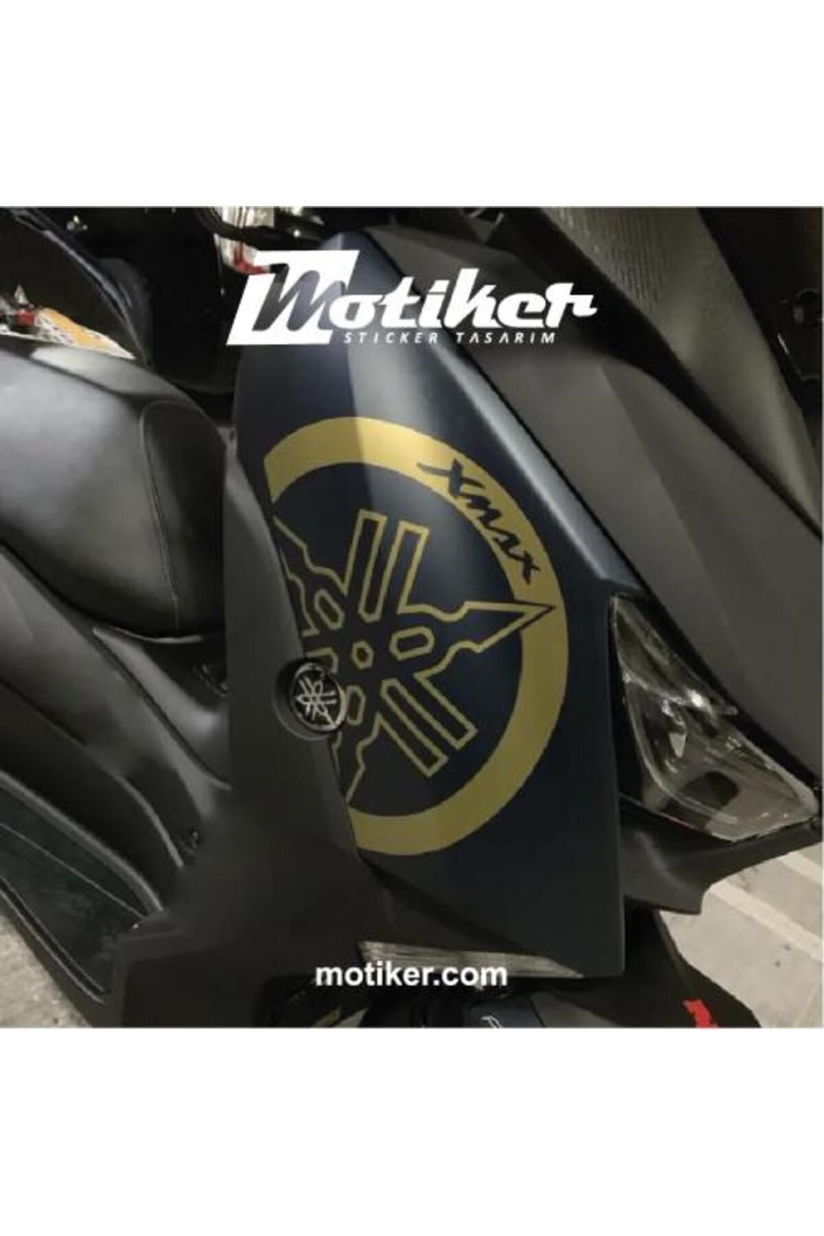 Motiker Yamaha XMAX LogoluSticker Etiket Mode...