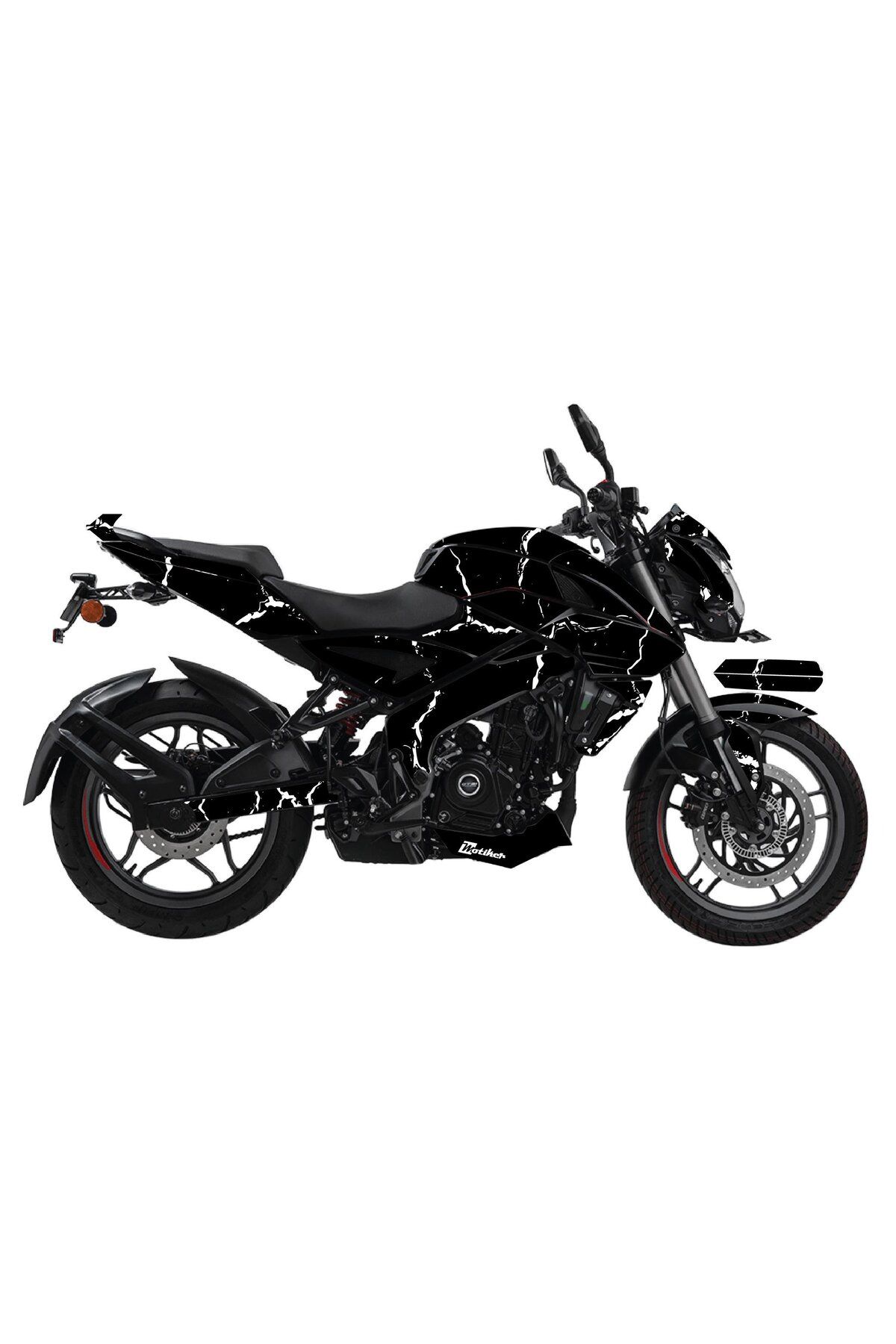 Motiker BAJAJ NS200 Sticker2014-2024 Şimşek D...