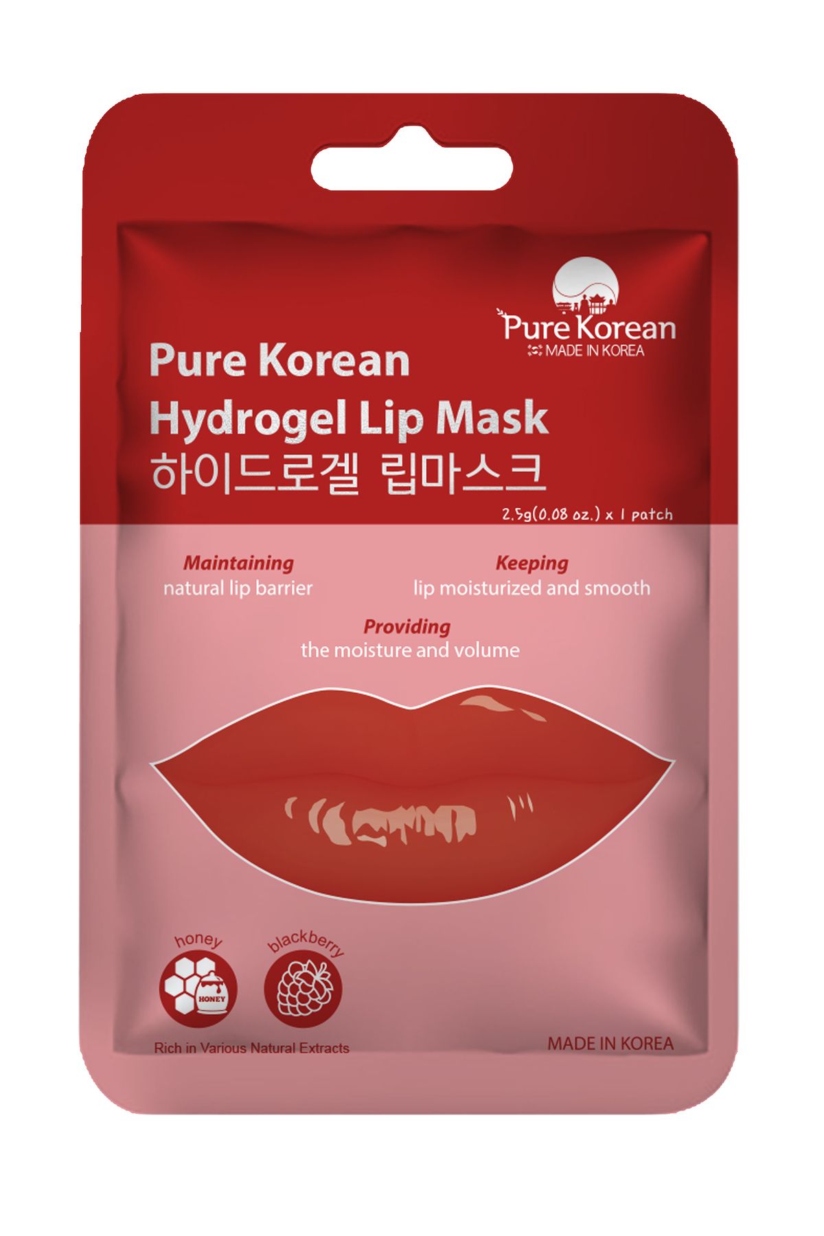 PURE KOREAN Hydrogel LipMaske