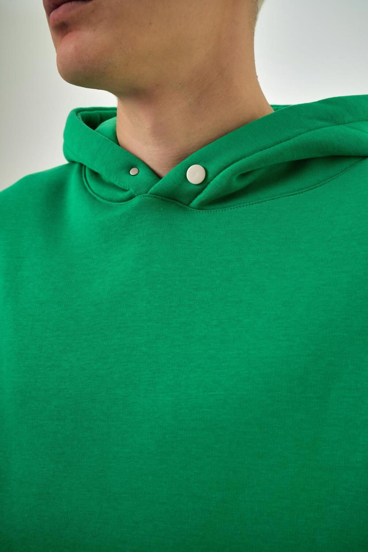 Kapüşonlu Basic Oversize Hoodie