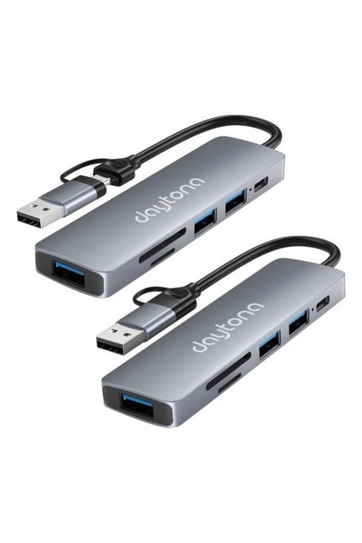 Hc-13fl 5'li Usb Type-c Dock/hub (GİRİŞ:USB TYPE-C => ÇIKIŞ:2*USB SD TF PD)