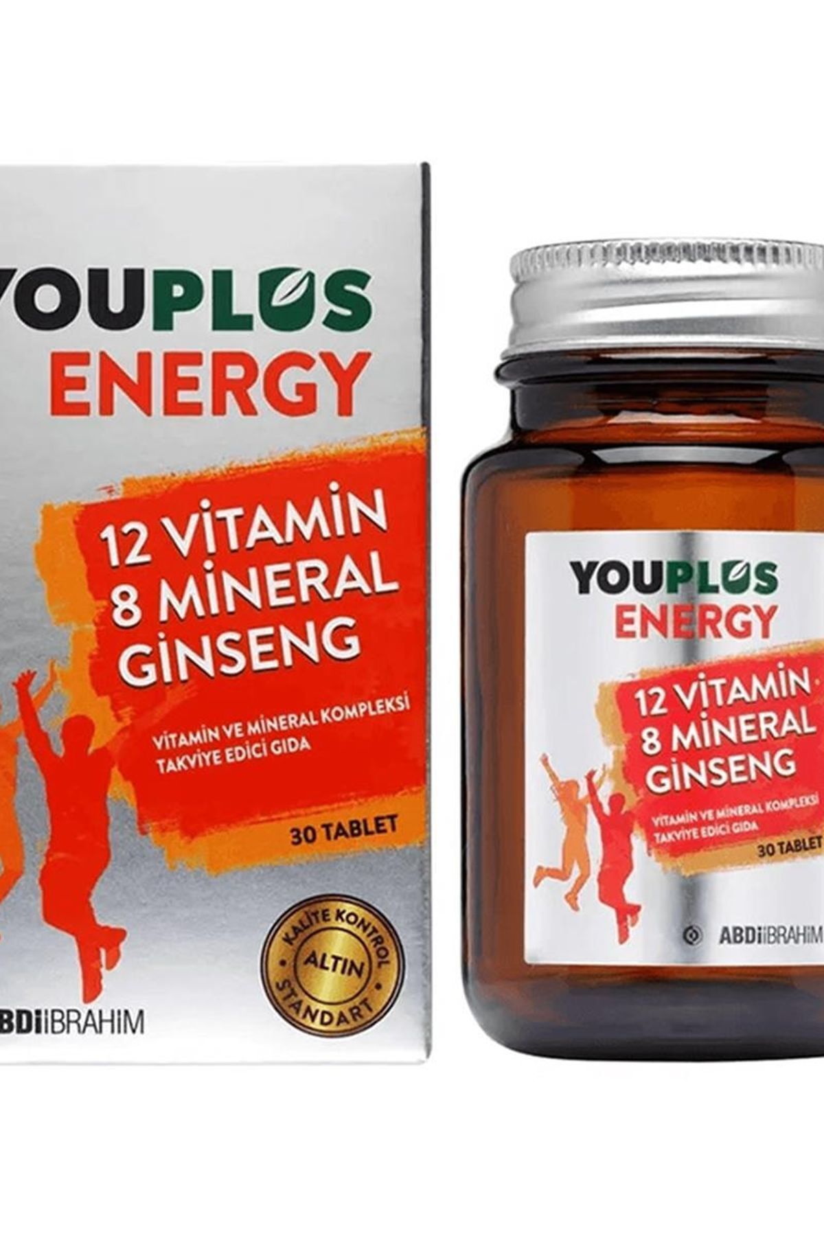 Youplus Energy Vitamin ve Mineral Kompleksi 30 Tablet