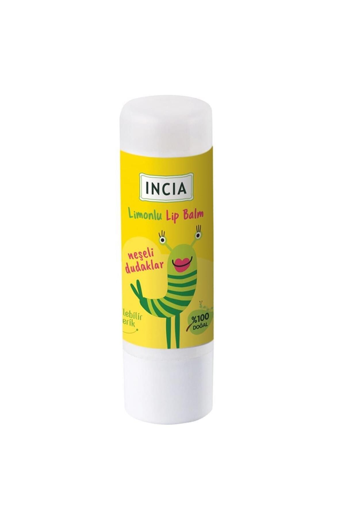 INCIAKids Limonlu DudakBesleyici Lip Balm 6gr