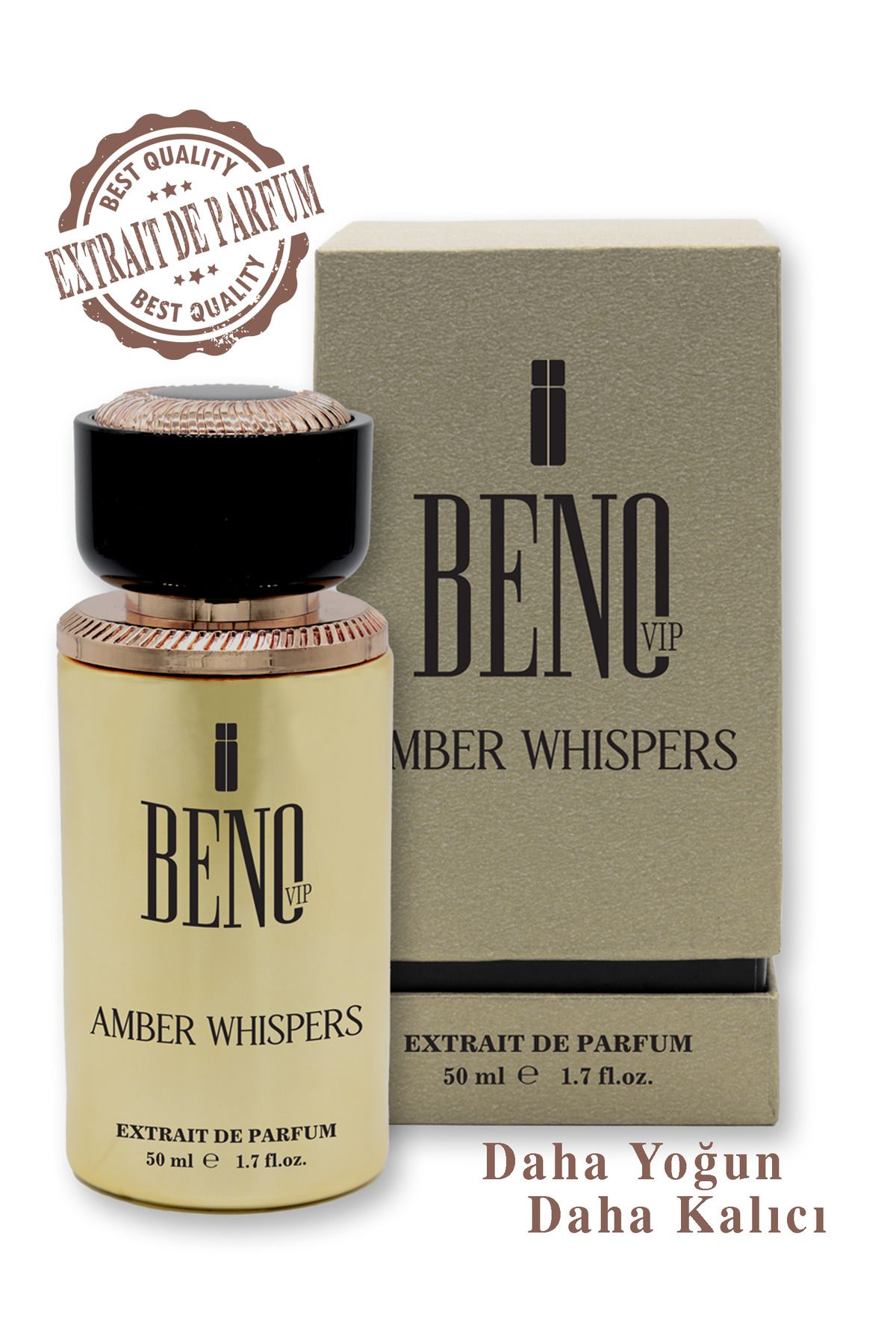 Amber Whispers For Unisex Extrait de Parfum 50Ml