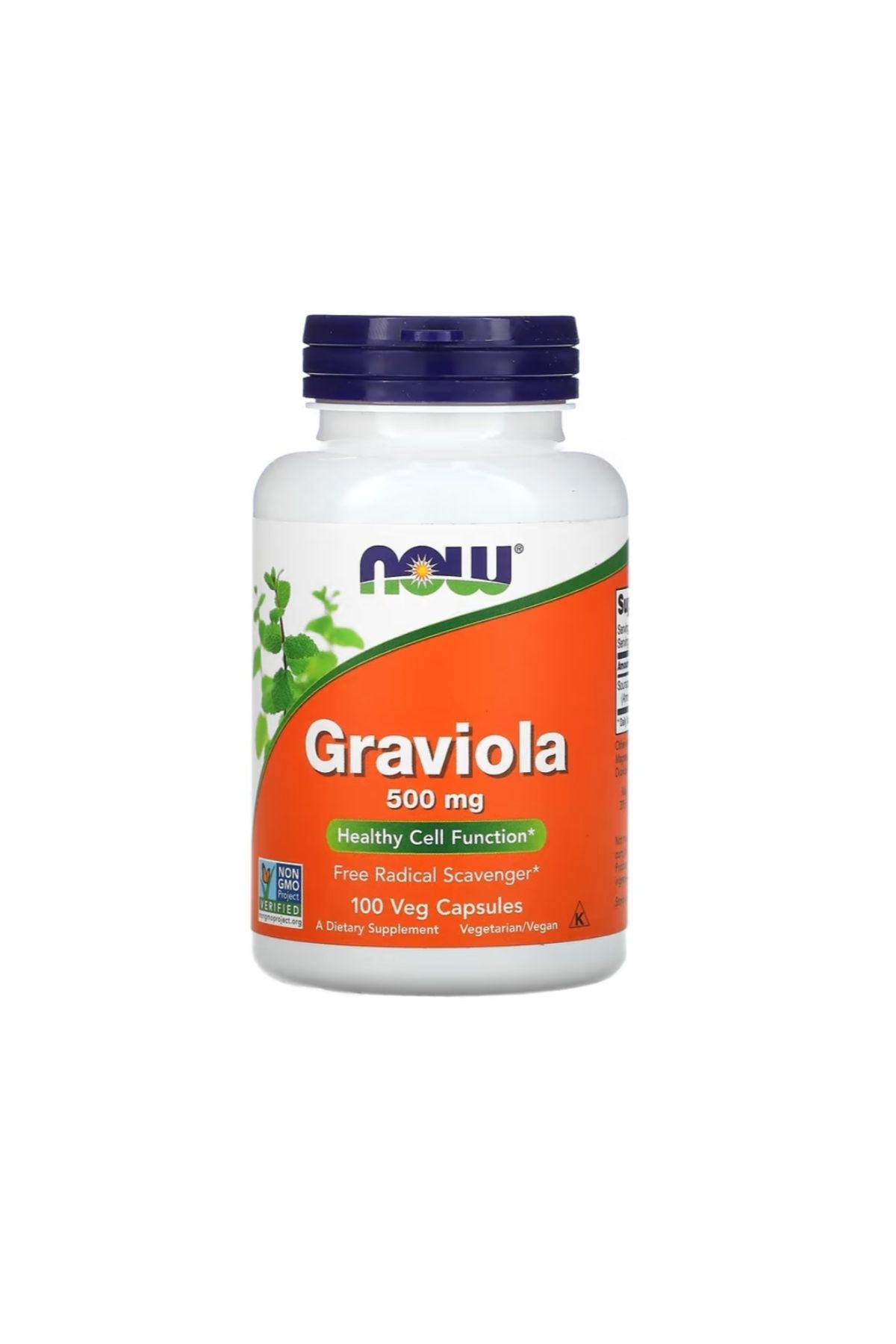 Now Foods , Graviola 500 Mg100 Veggie Capsule...