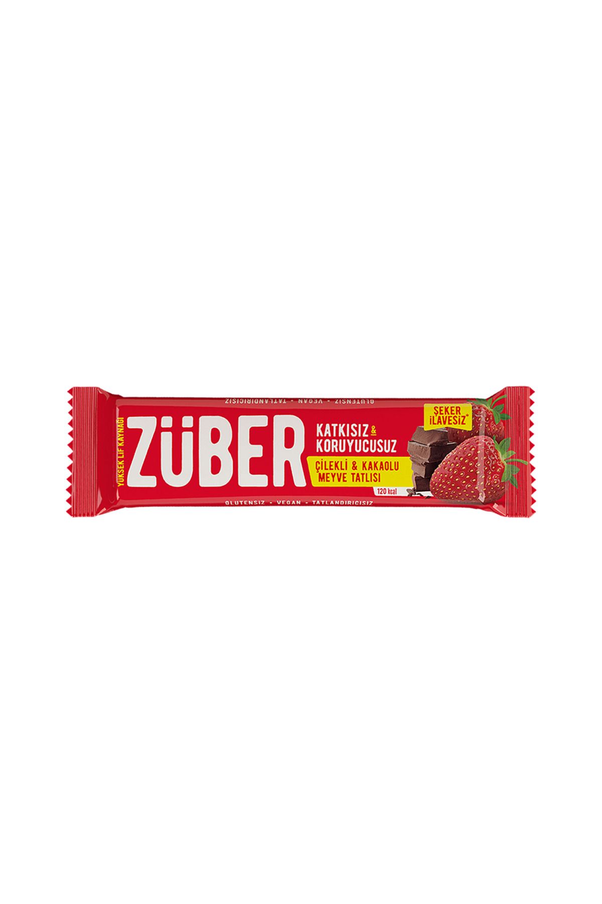 ZüberÇilekli ve Kakaolu Bar(40 g) x4 Adet