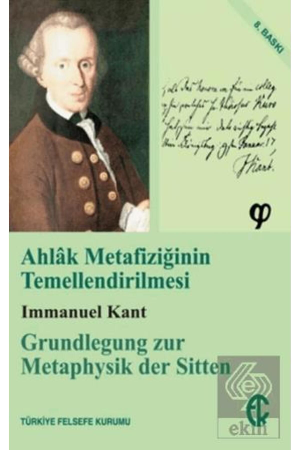 Ahlak Metafiziğinin Temellendirilmesi