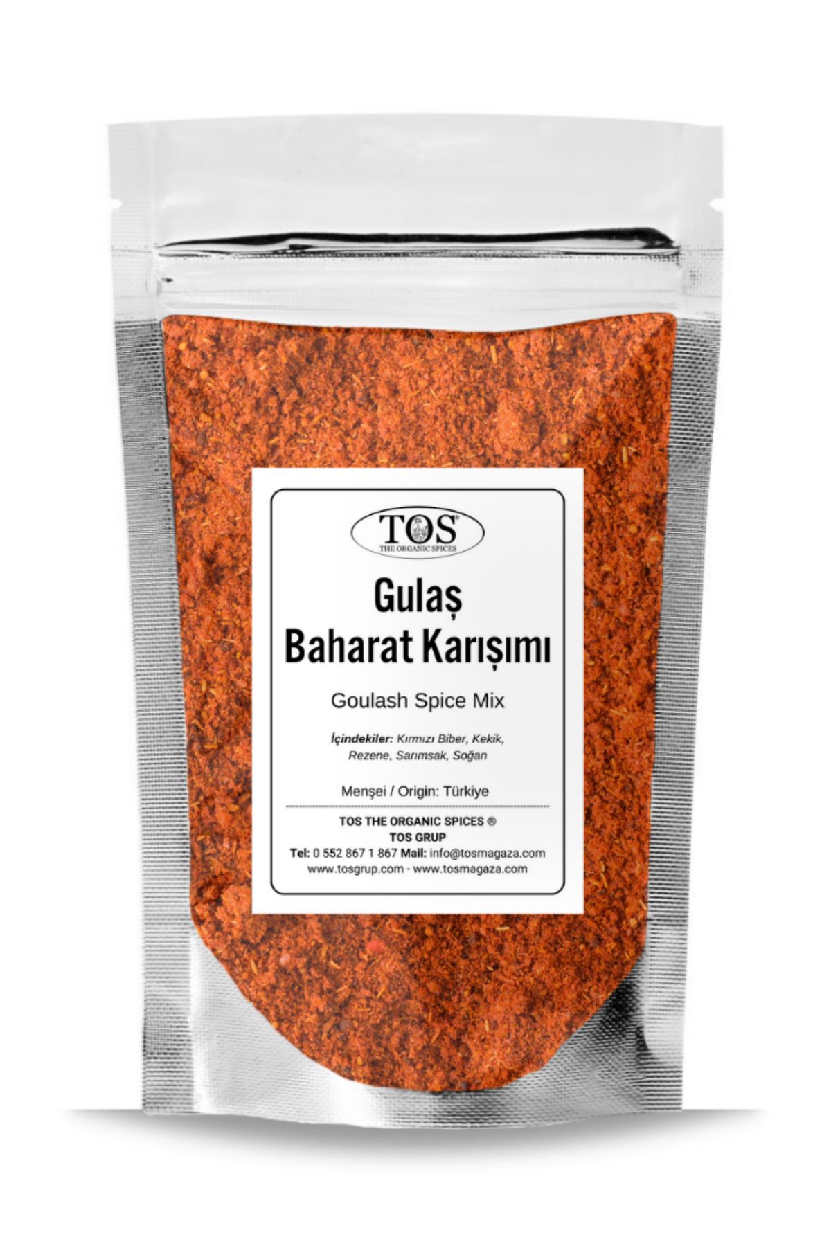 TOS The Organic Spices GulaşBaharat Karışımı...