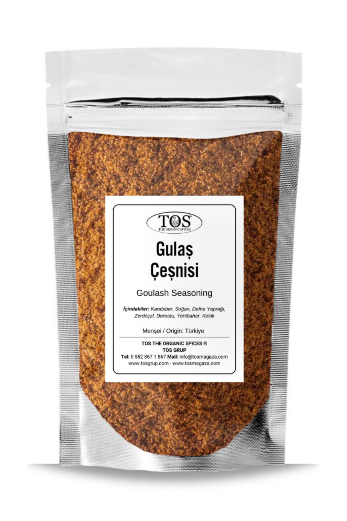 TOS The Organic Spices GulaşÇeşnisi 100 gr Go...