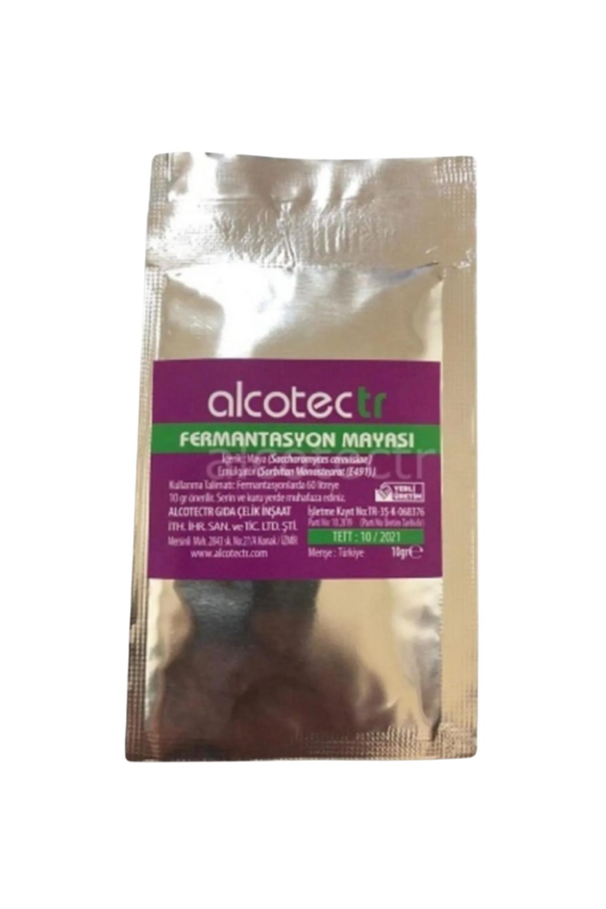 ALCOTECTR Üzüm FermenteMayası 10gr