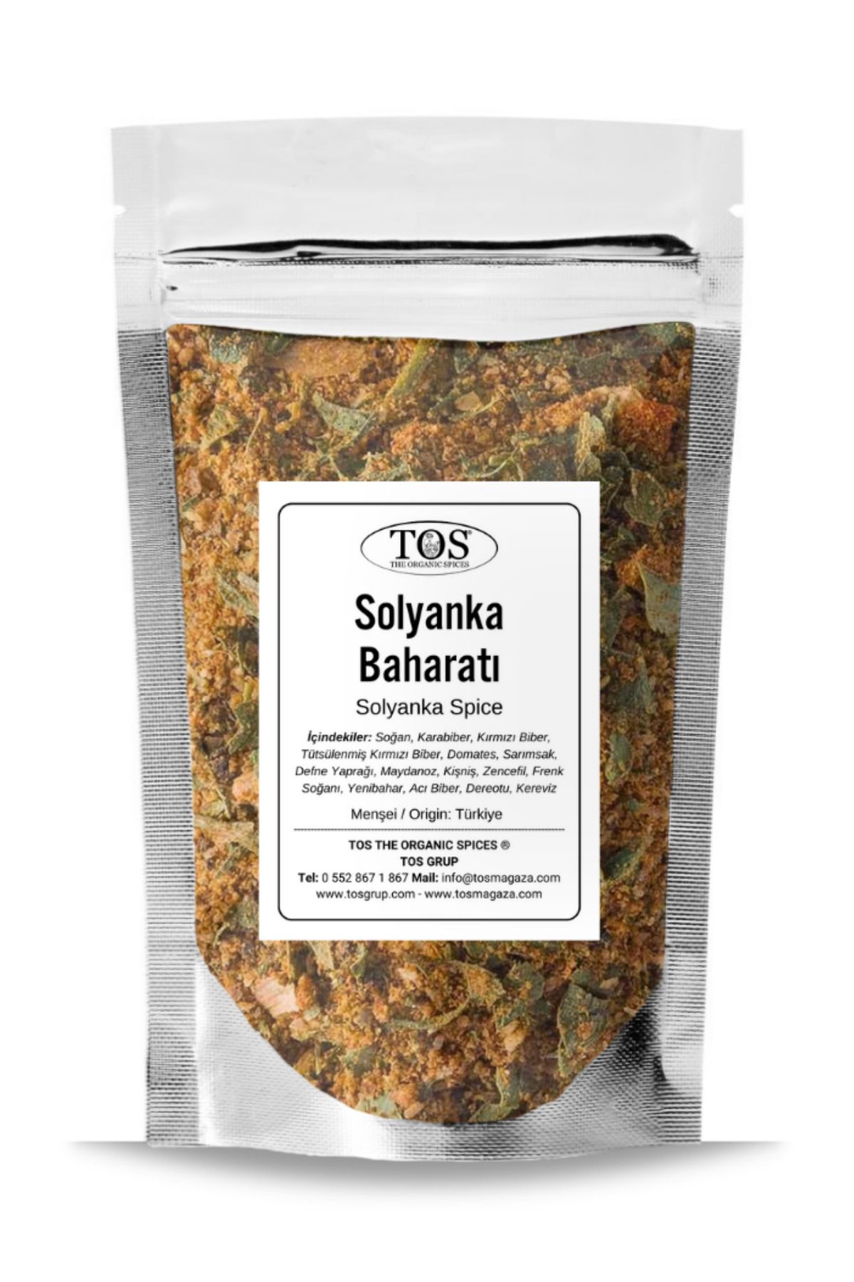 TOS The Organic Spices Solyanka Baharatı 500...