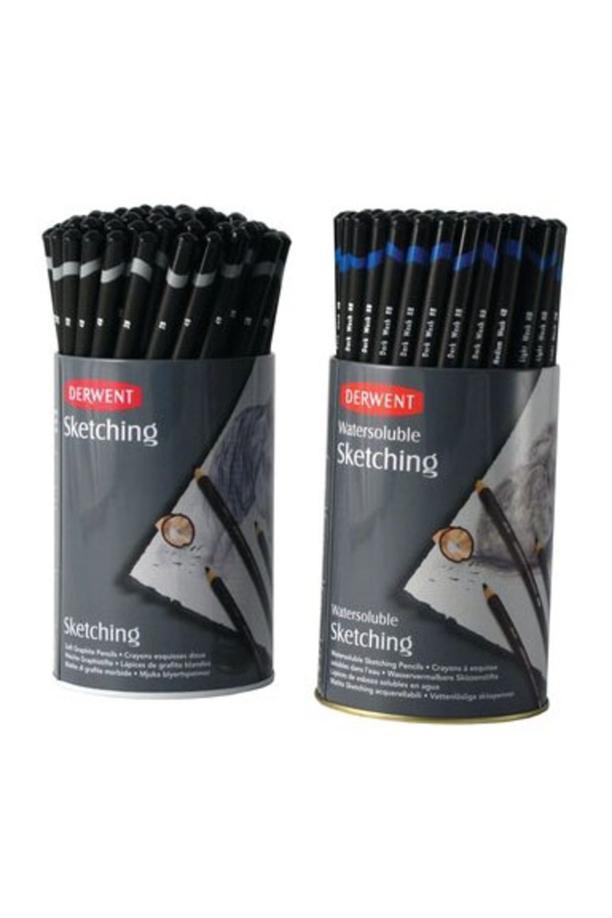 Rotring Derwent WatersolubleSketching 72'li T...