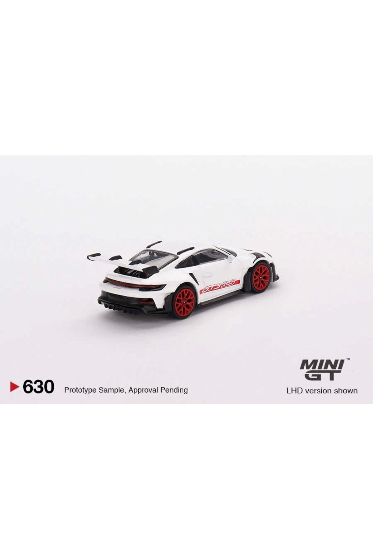 1/64 Porsche 911 (992) Gt3 Rs White With Pyro Red Accent Package Mgt00630