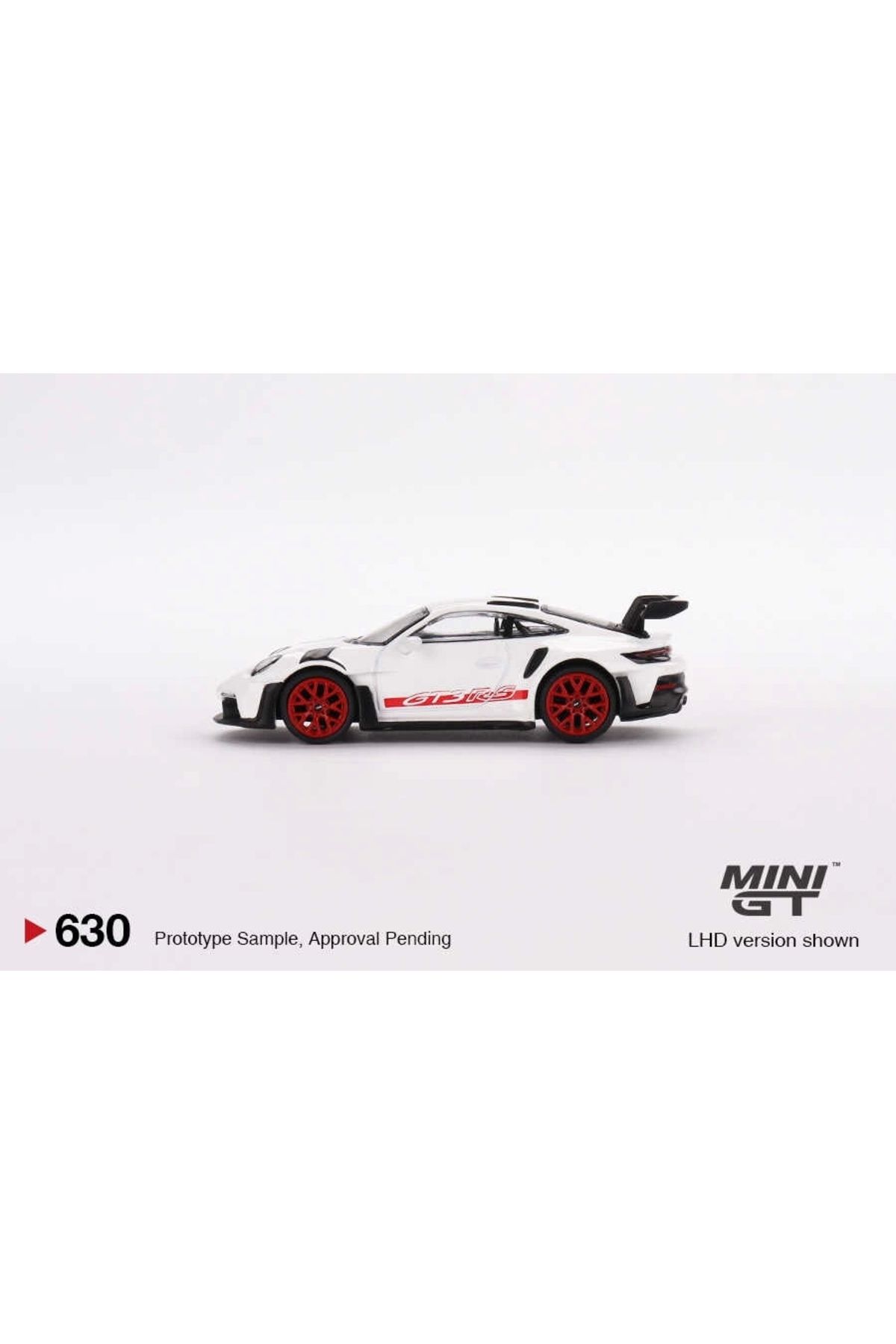 1/64 Porsche 911 (992) Gt3 Rs White With Pyro Red Accent Package Mgt00630