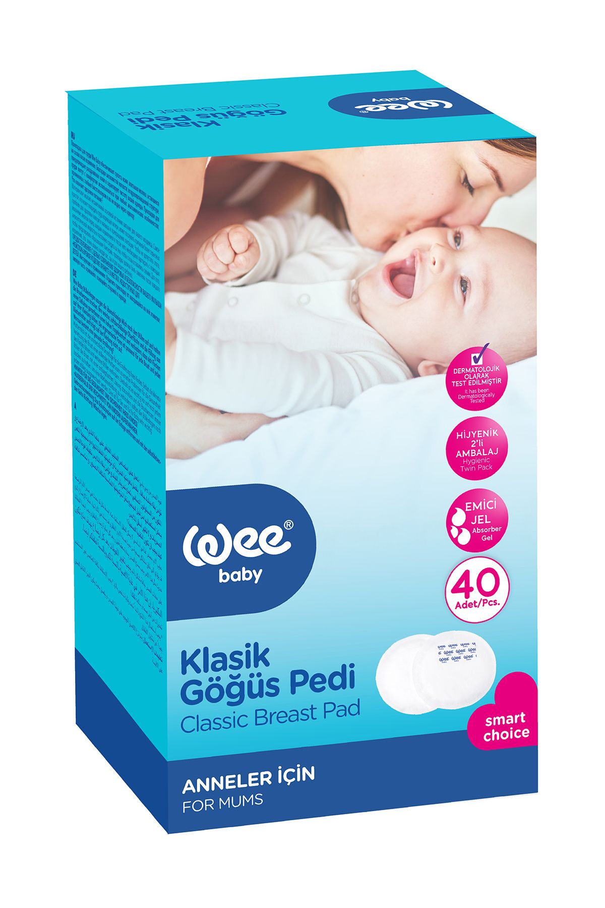 Weebaby 132 Göğüs Ped 40 Lı