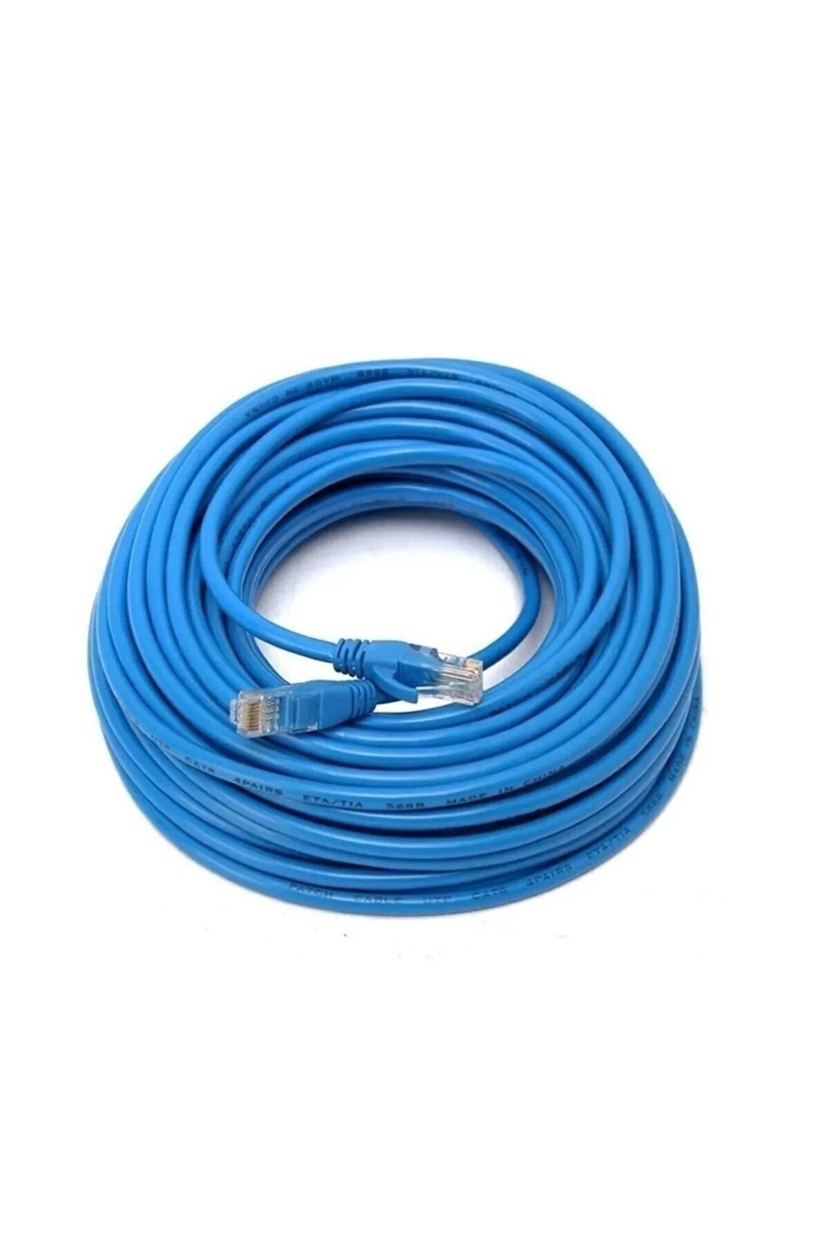 2030 20m Mt Metre Cat6 Internet Kablosu Ethernet Fabrikasyon Rj45