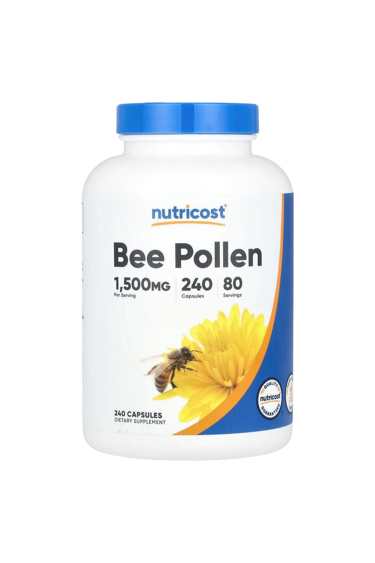 Nutricost Bee Pollen 1500 Mg240 Kapsül