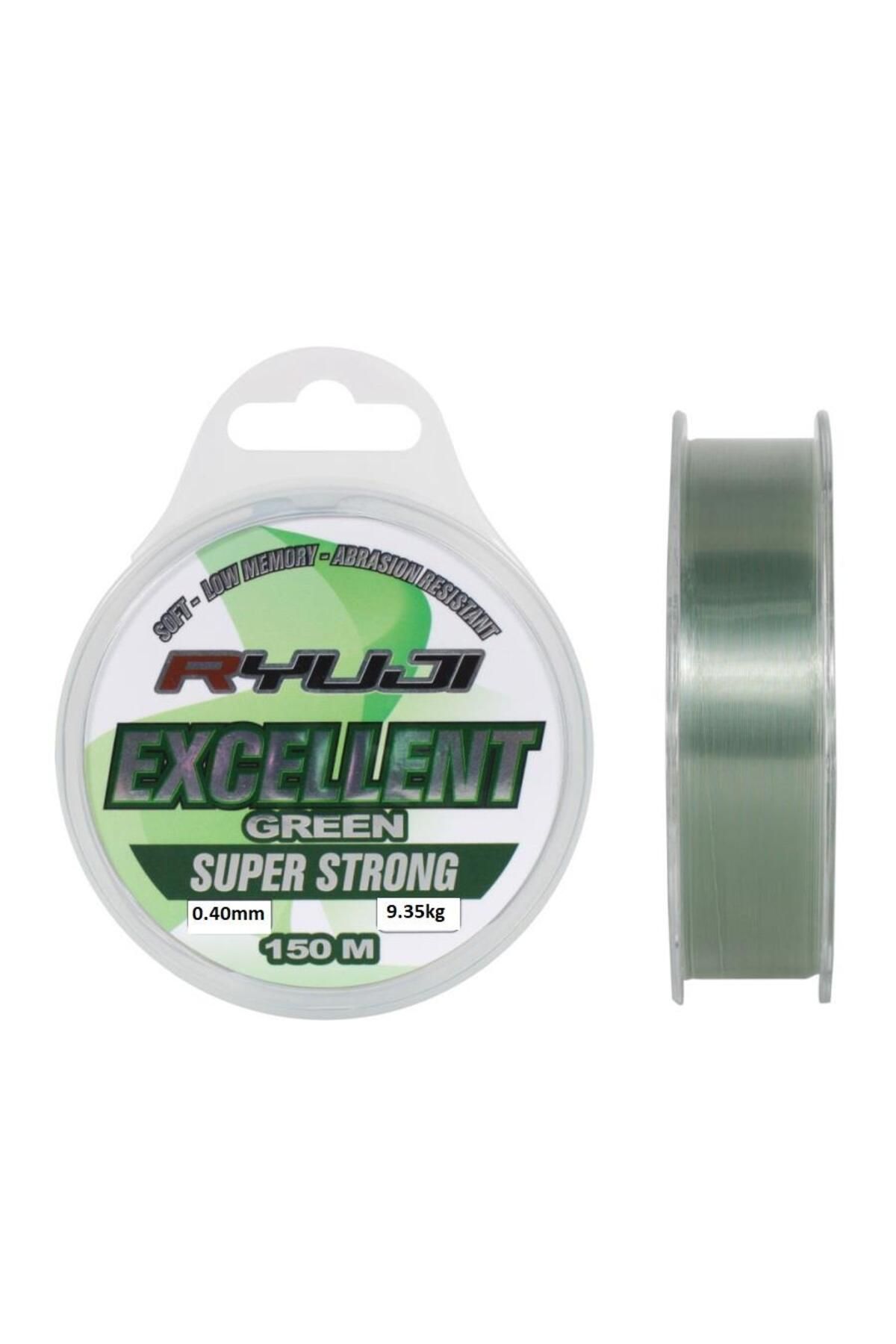 Ryuji Excellent 0.40mm 150mGreen Monofilament...