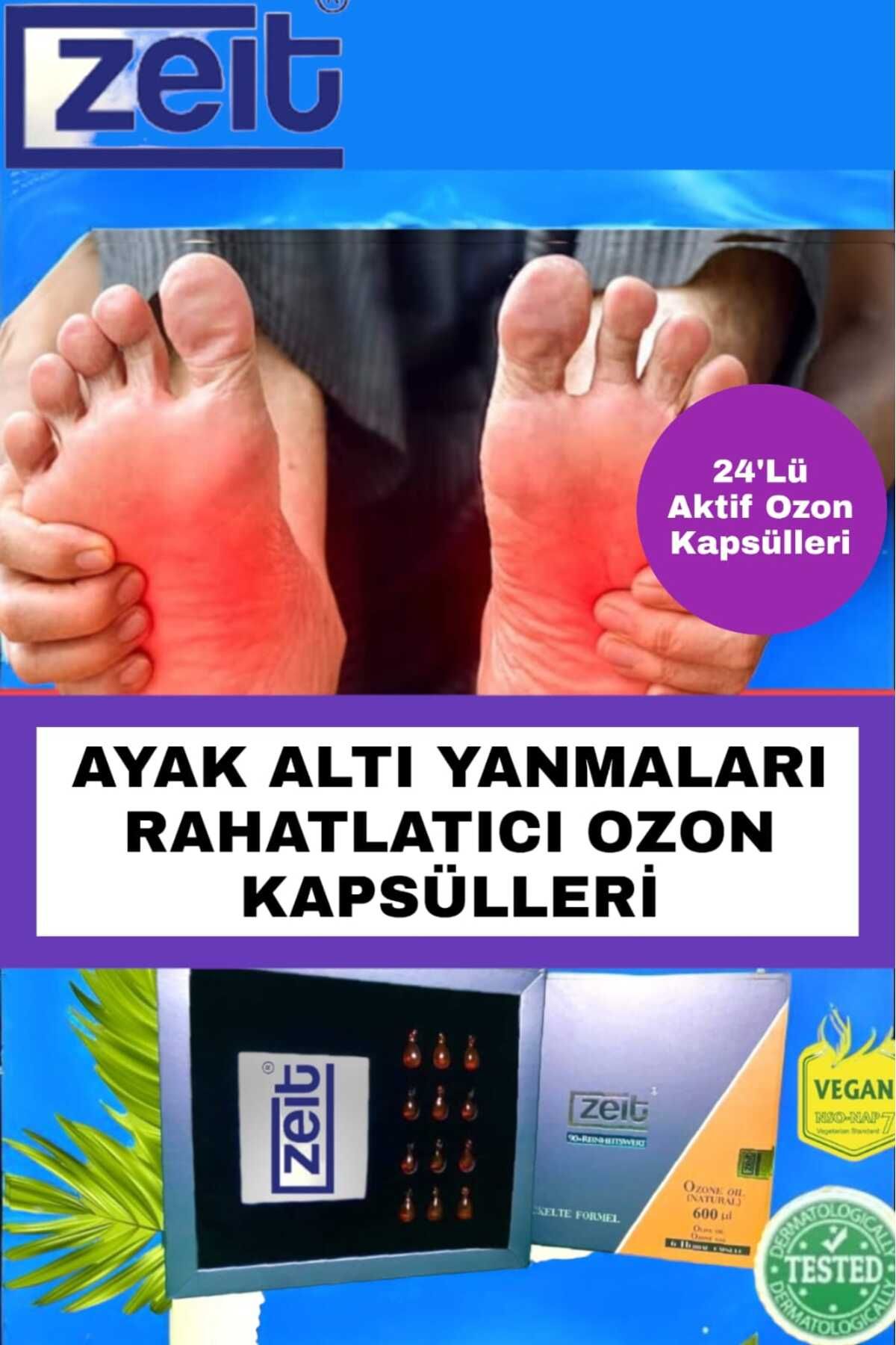 ZEİT OZON Ayak Bakımı AyakAltı Yanmalarına Ka...