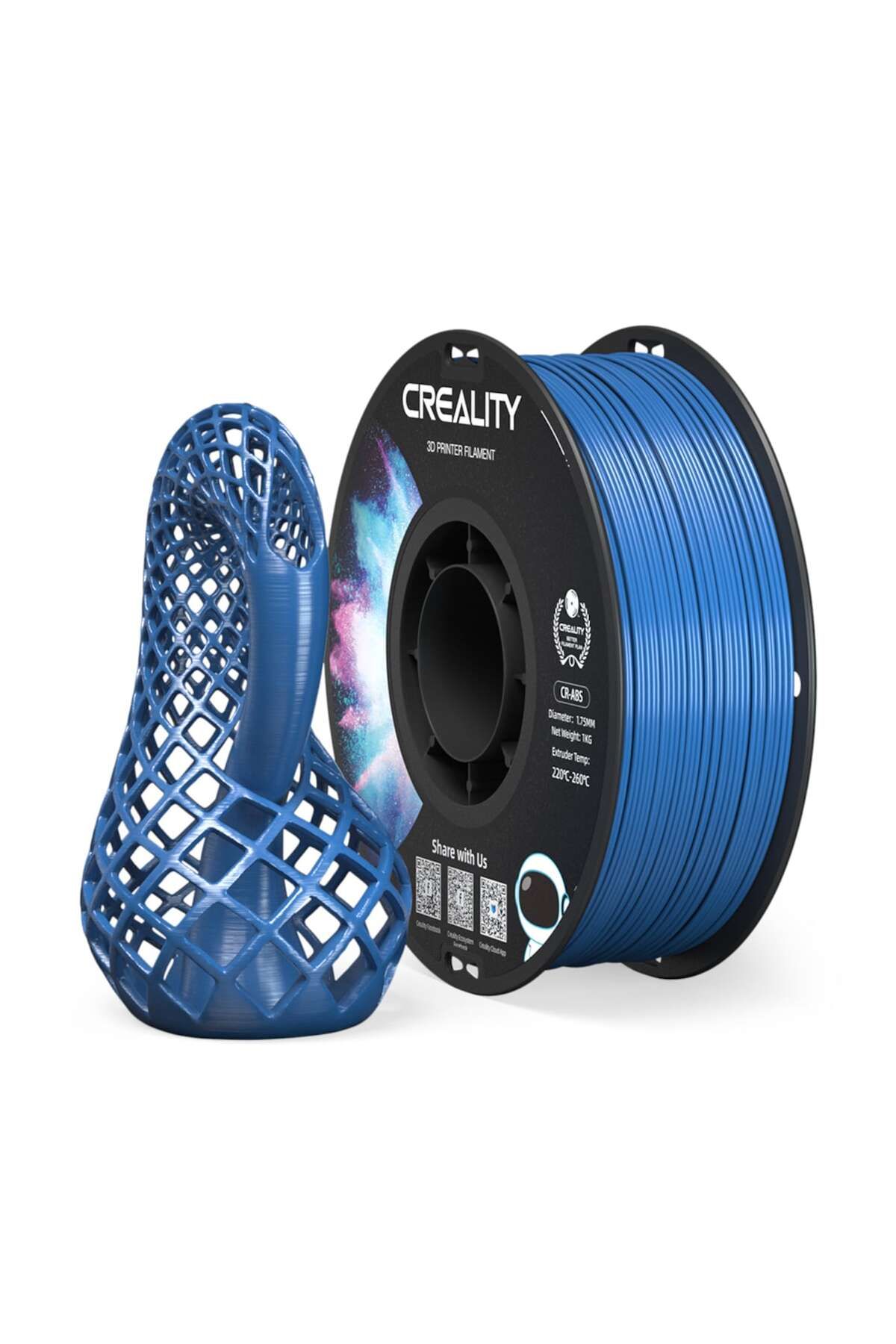 Creality Cr-abs Filament Mavi1.75mm 1kg