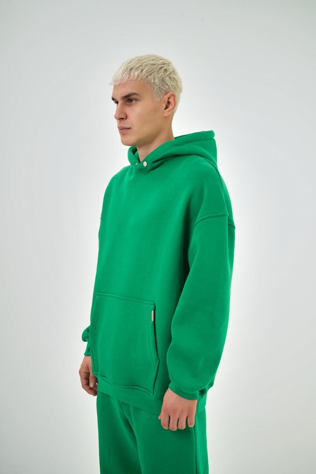 Kapüşonlu Basic Oversize Hoodie