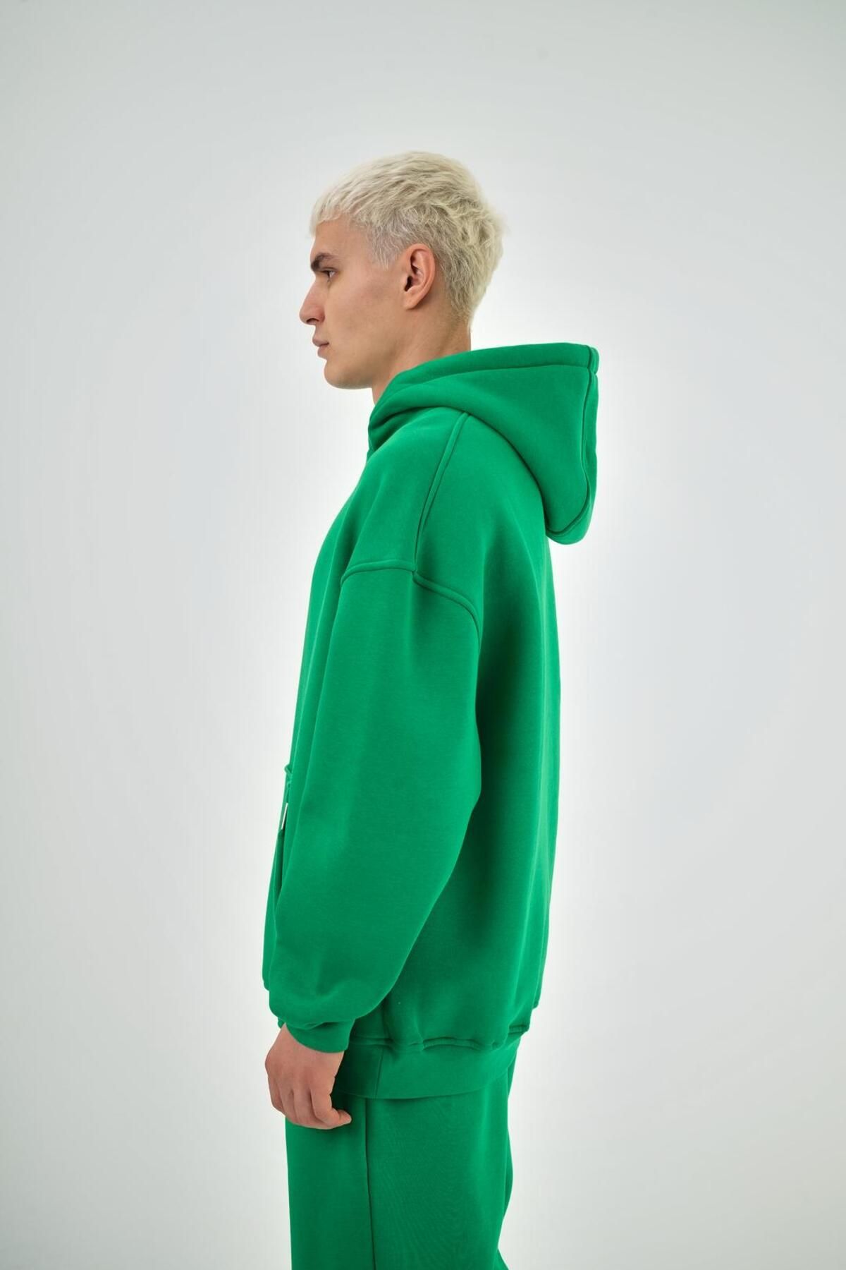 Kapüşonlu Basic Oversize Hoodie