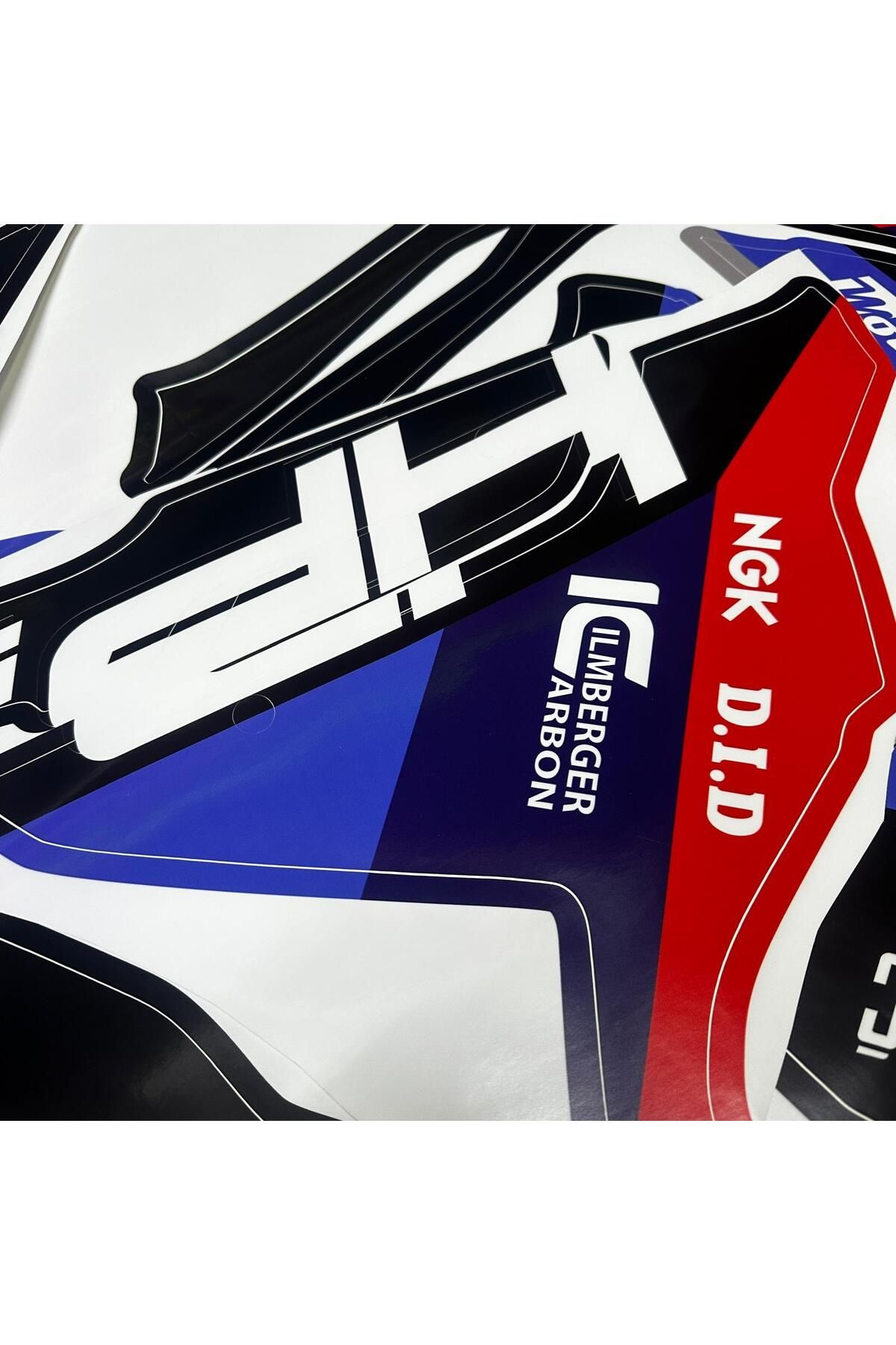 CFMOTO 250SR BMW HP4 MODEL PARCALI MOTOSIKLET KAPLAMA STICKER ETIKET MODELI SIYAH RENK