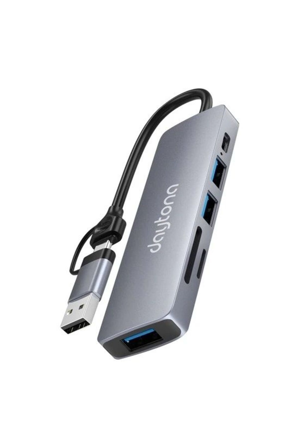 Hc-13fl 5'li Usb Type-c Dock/hub (GİRİŞ:USB TYPE-C => ÇIKIŞ:2*USB SD TF PD)