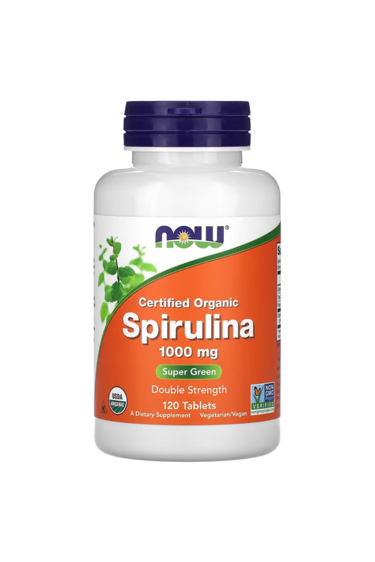 Now Foods , Certified OrganicSpirulina, Doubl...