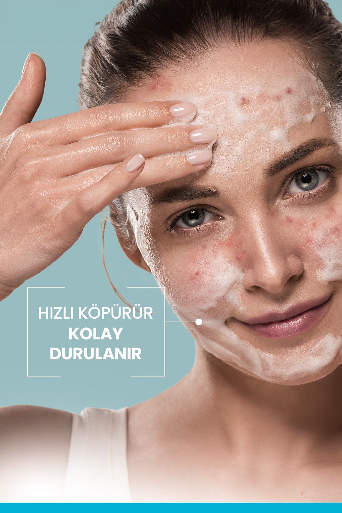 STD Keracnyl Gel Akneye Eğilimli Ciltler İçin Temizleme Jeli 400 ml Klasik