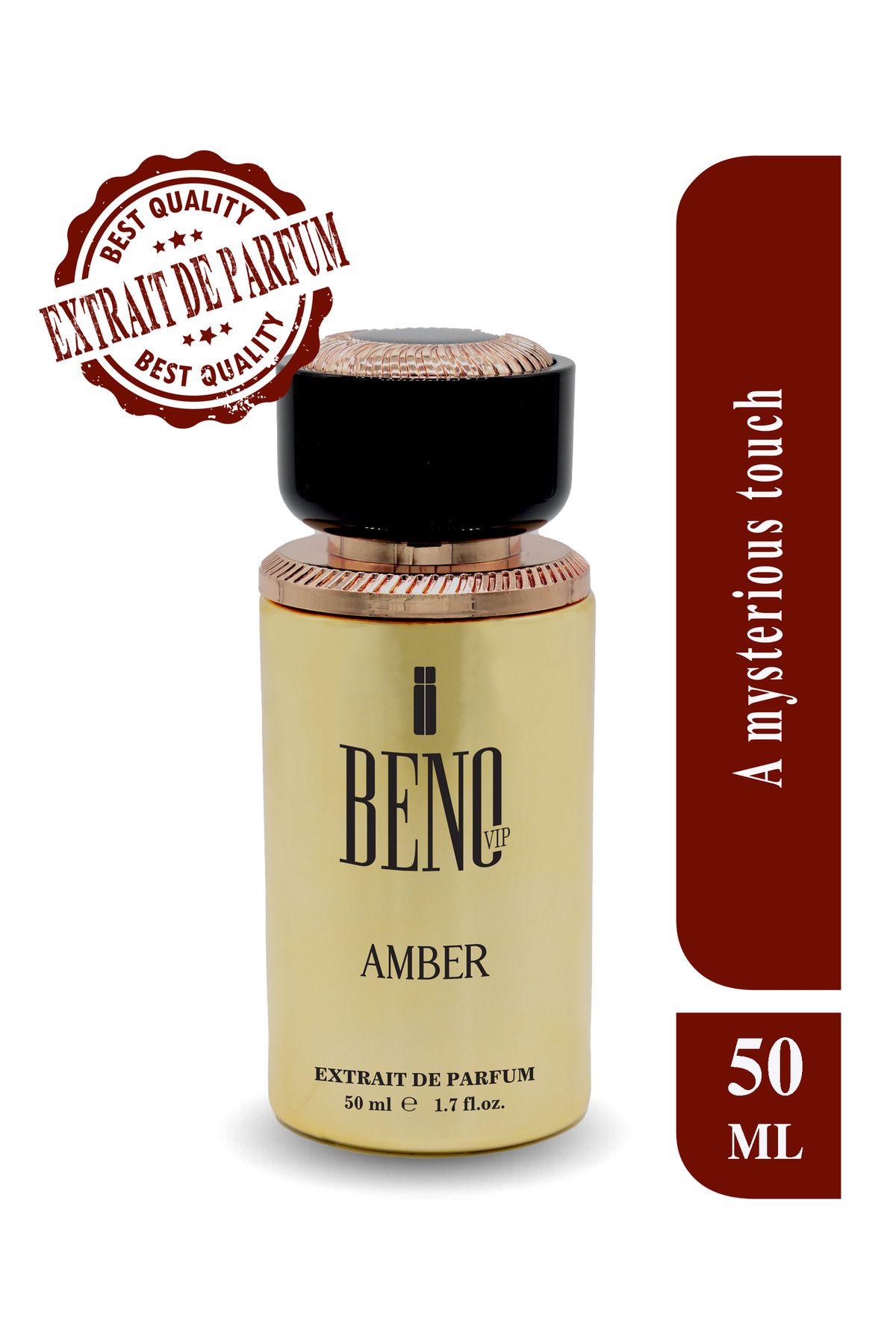 BENOVIP Amber For WomenExtrait de Parfum 50 m...