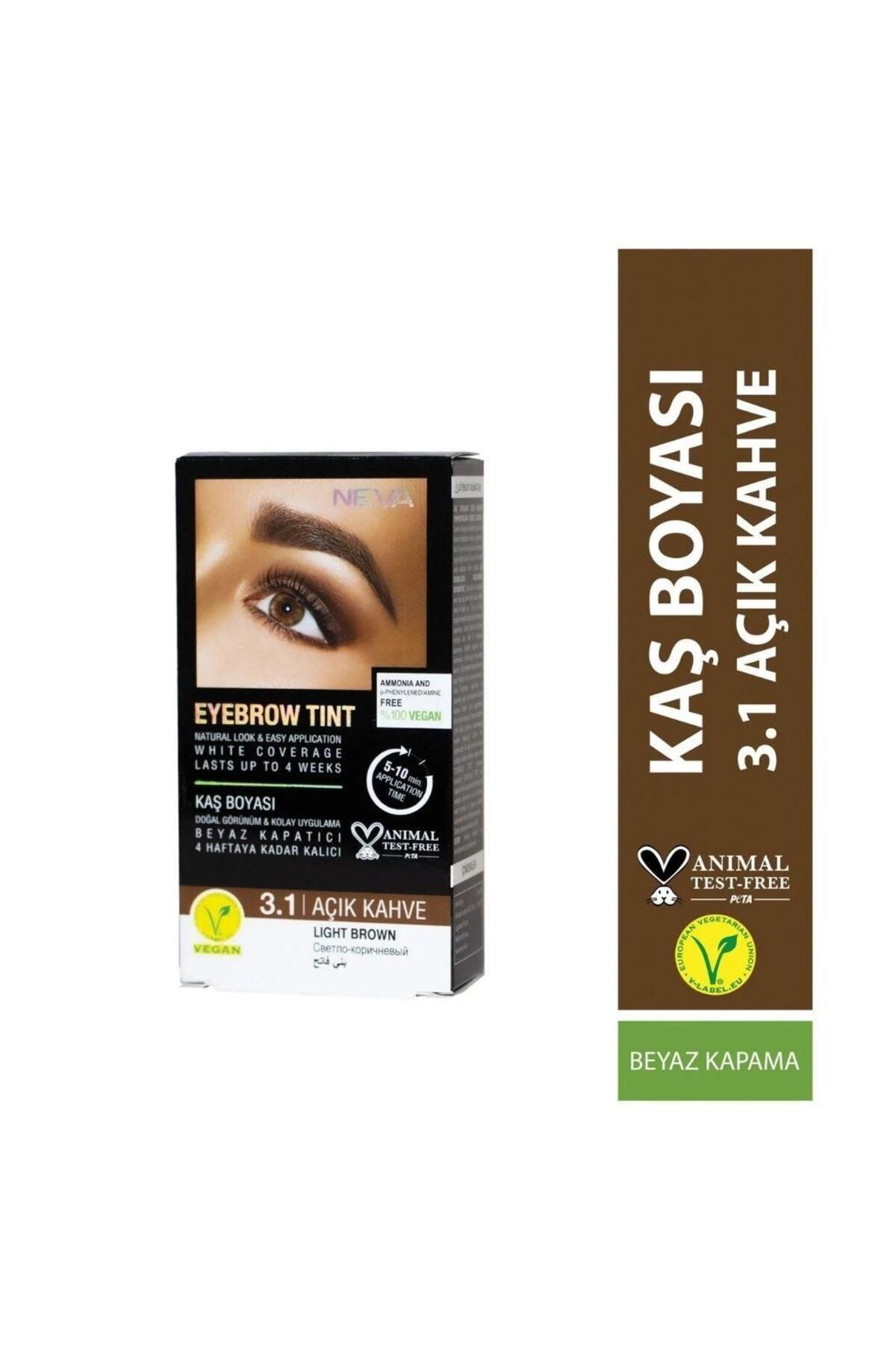 NevaEyebrow Tint Vegan KaşBoyası Seti 3.1 Açı...