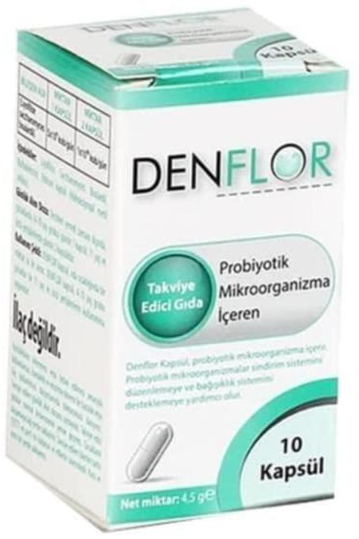 DenizPharmaDenflorProbiyotik 10 Adet - Kapsül