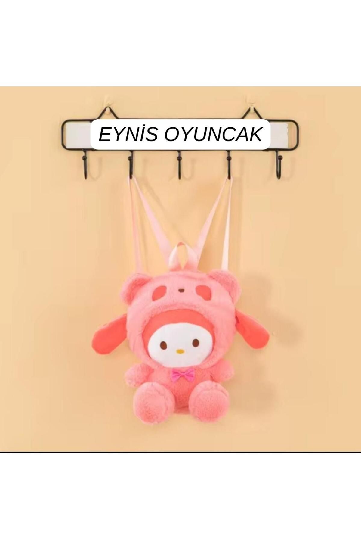 Sanrio Sakura My Melody Cinnamorall Peluş Hediyelik Zincirli Oyuncak Çanta