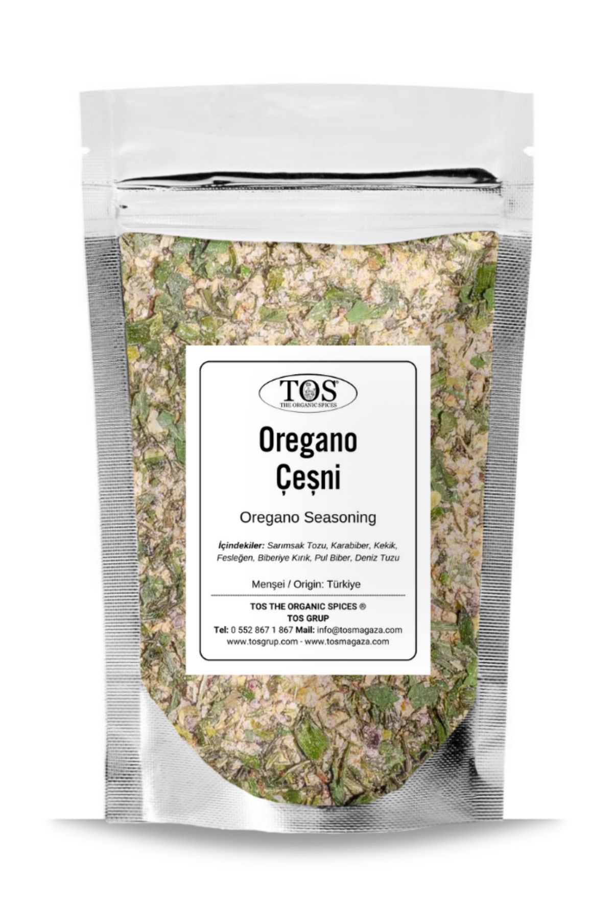 TOS The Organic Spices Oregano Çeşni 100 gr O...