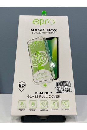 MAGİC BOX  KIRILMAZ CAM 5D İPHONE 16 PRO Image 0