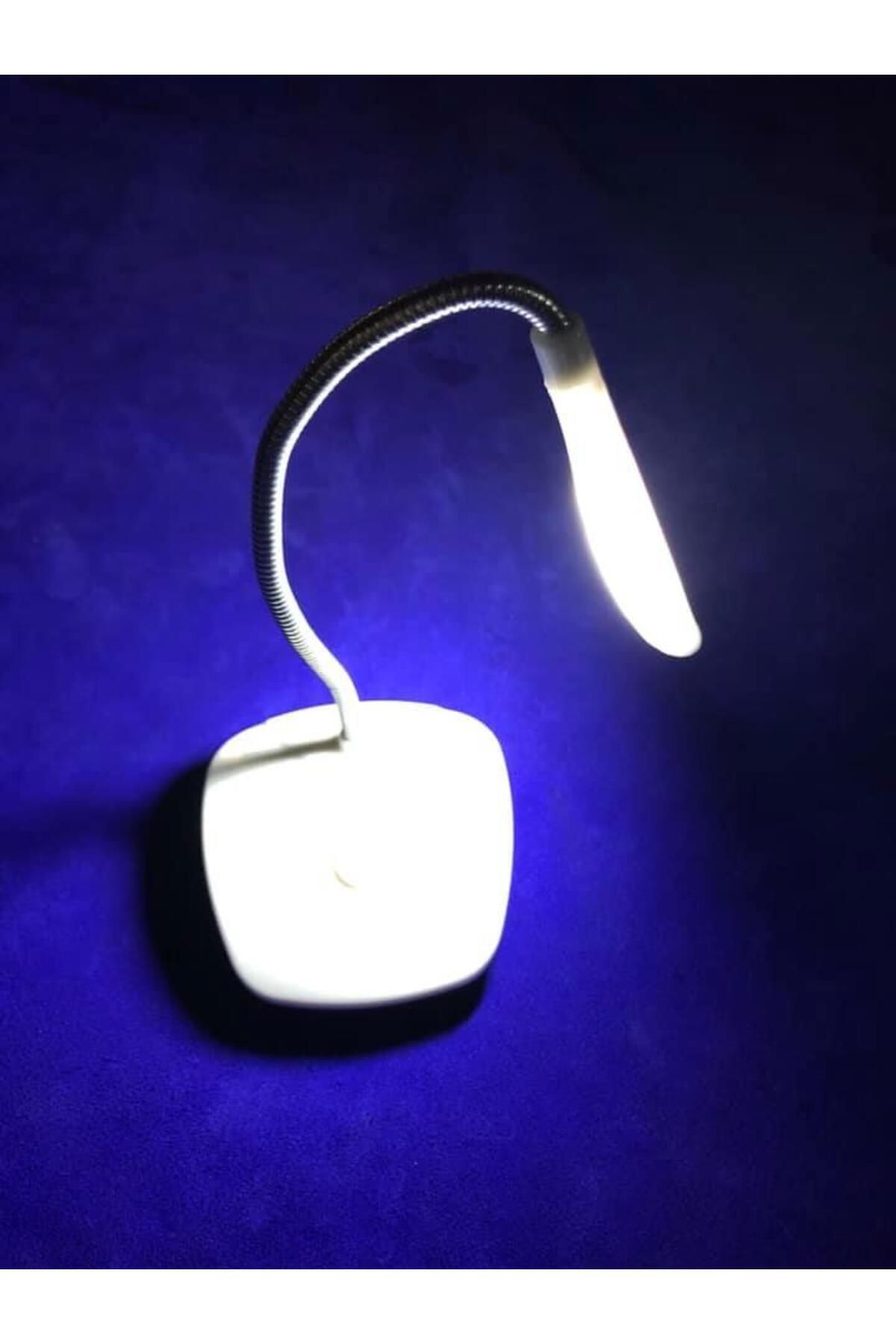 Mini Led Masa Lambası - Pilli Kitap Okuma Işığı - Led Lamba