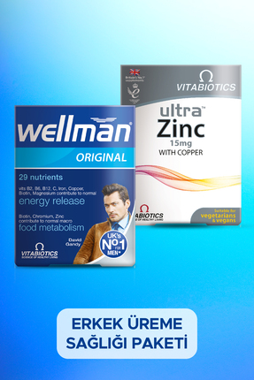 Original 30 Tablet Ultra Zinc Erkek Üreme Sağlığı Paketi Image 0