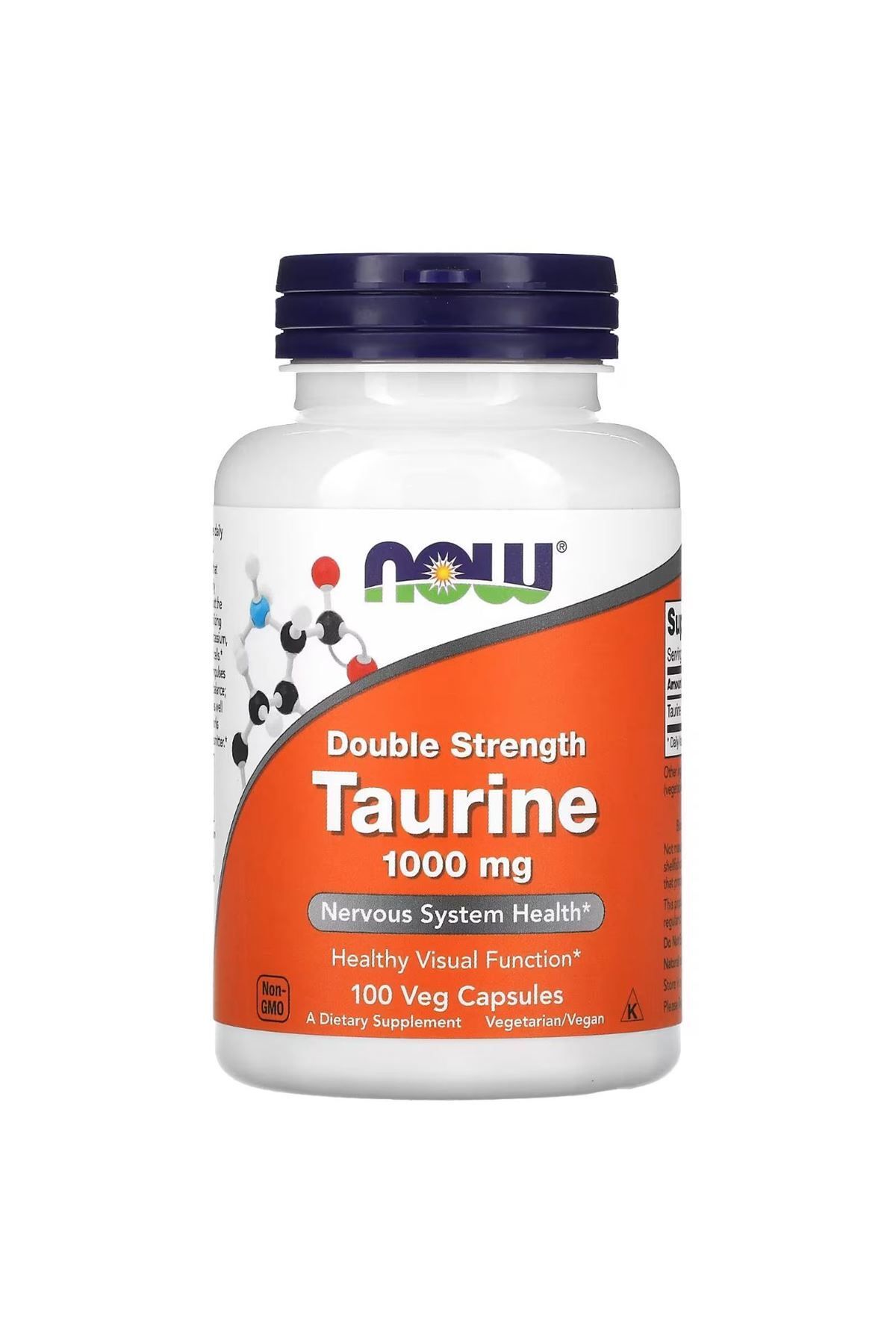 Now Foods Taurine 1000 Mg 100Veg Kapsül