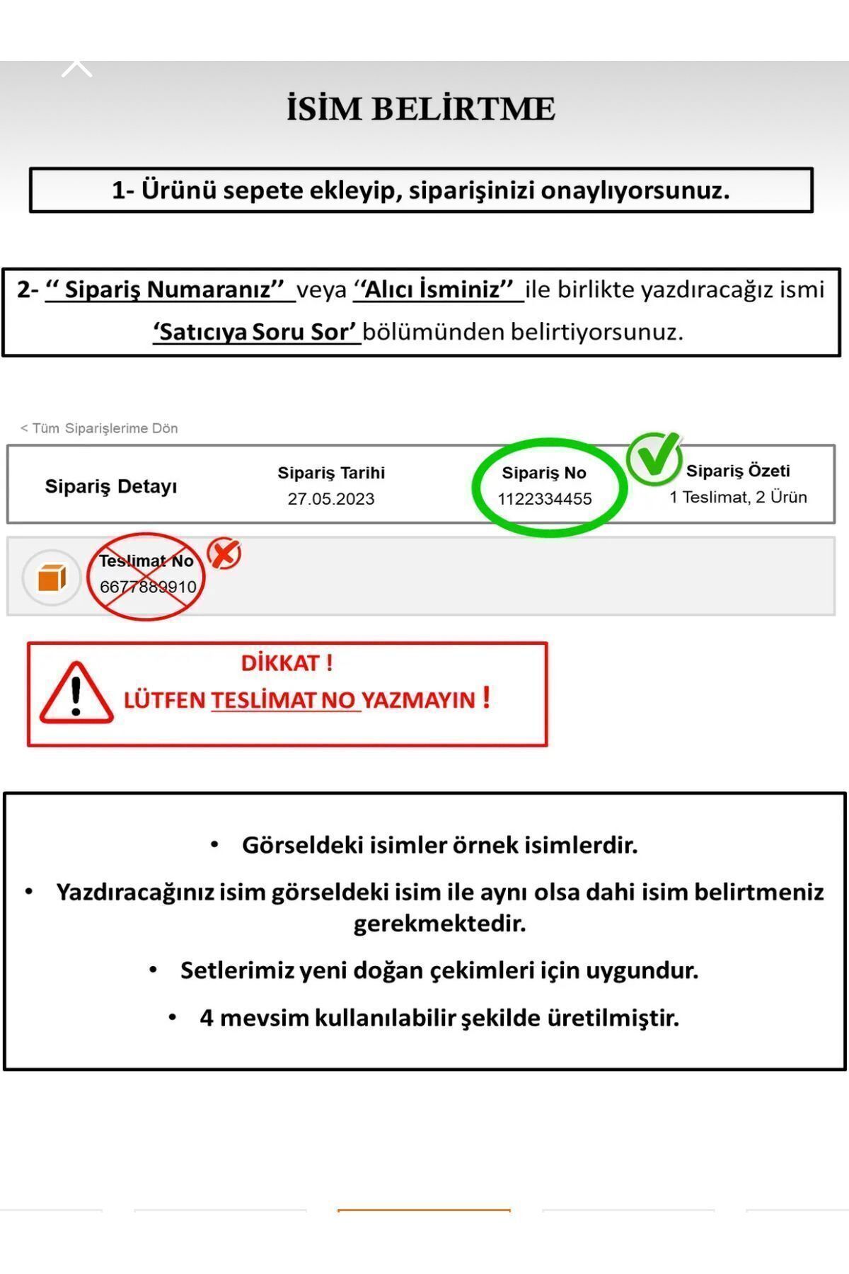 %100 Pamuk Baskılı 11’li Isimli Organik Bebek Hastane Çıkışı