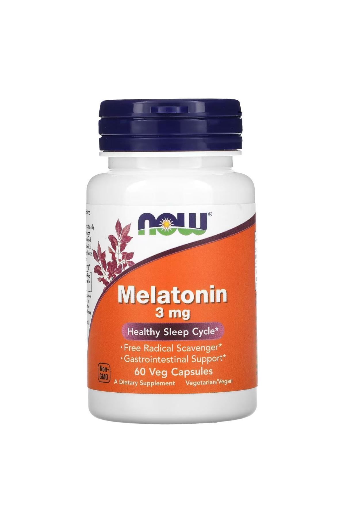 Now Foods Melatonin 3 Mg 60Tablet