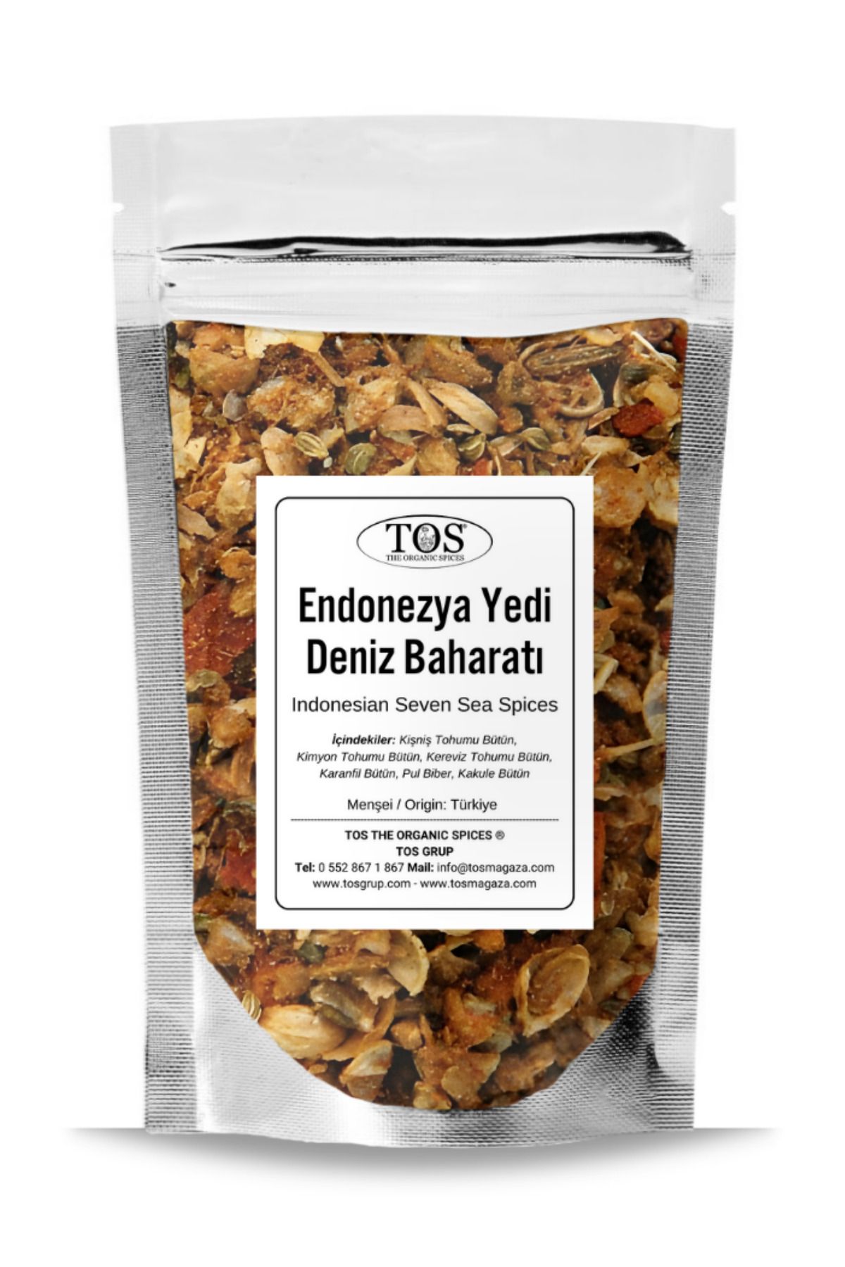 TOS The Organic Spices Endonezya Yedi Deniz B...