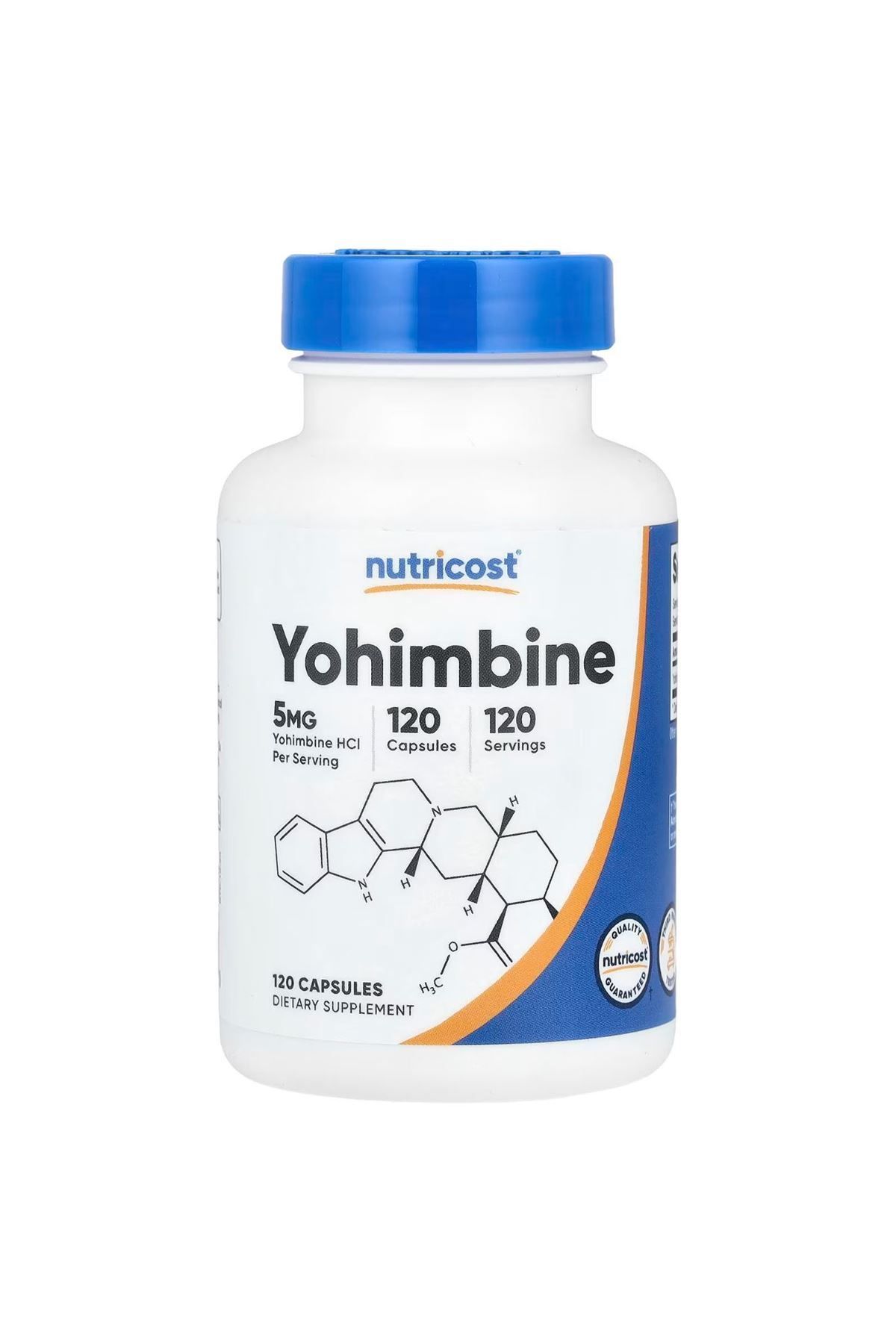 Nutricost Yohimbin.e HCL- 5Mg 120 Kapsül