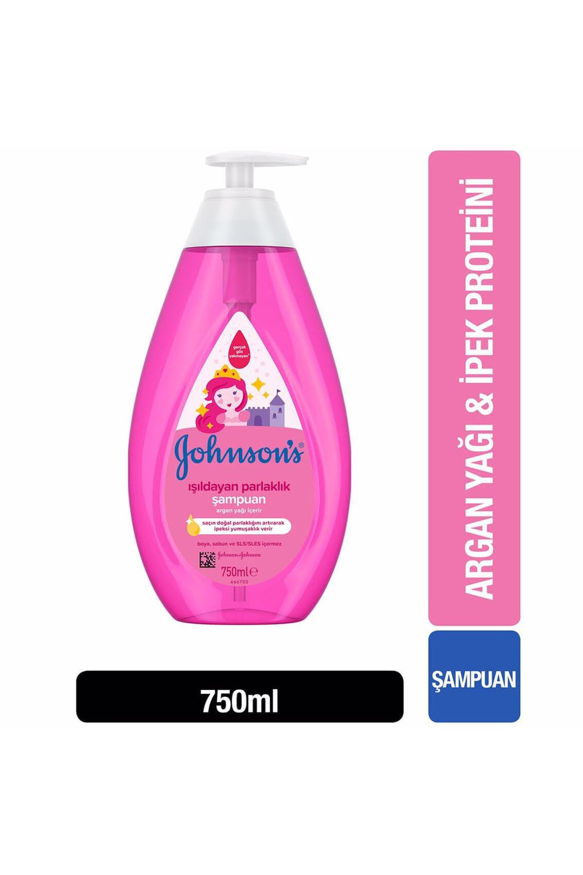 Johnsons Baby Işıldayan Parlaklık Şampuan 750 Ml 2 Adet