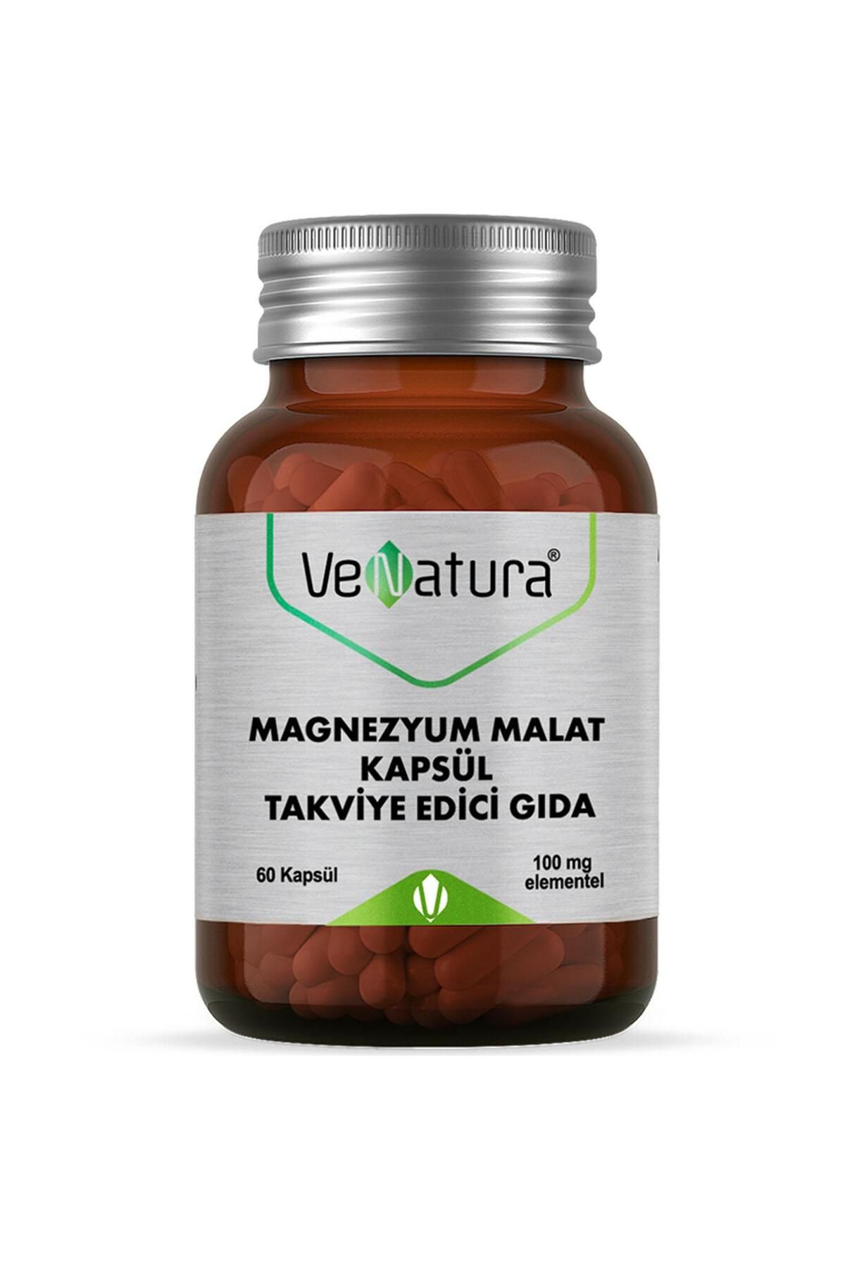 Venatura Magnezyum Malat 100Mg 60 Kapsül