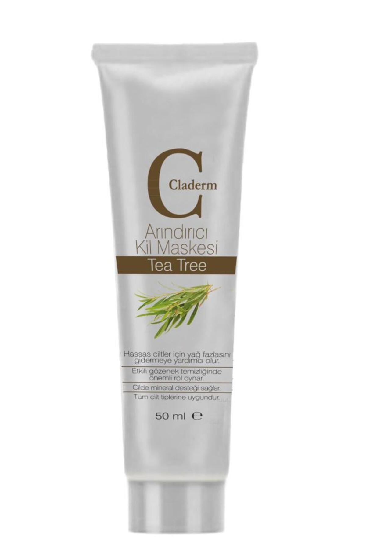 Claderm50 ml Kil Maskesi –Tea Tree