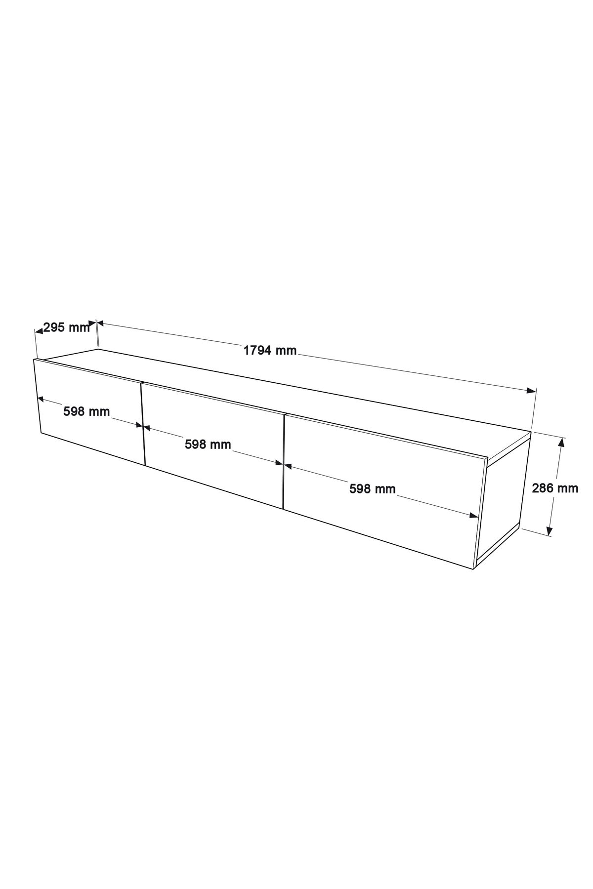 Redkeep Tv Ünitesi Taş 180cm KBL3-RT